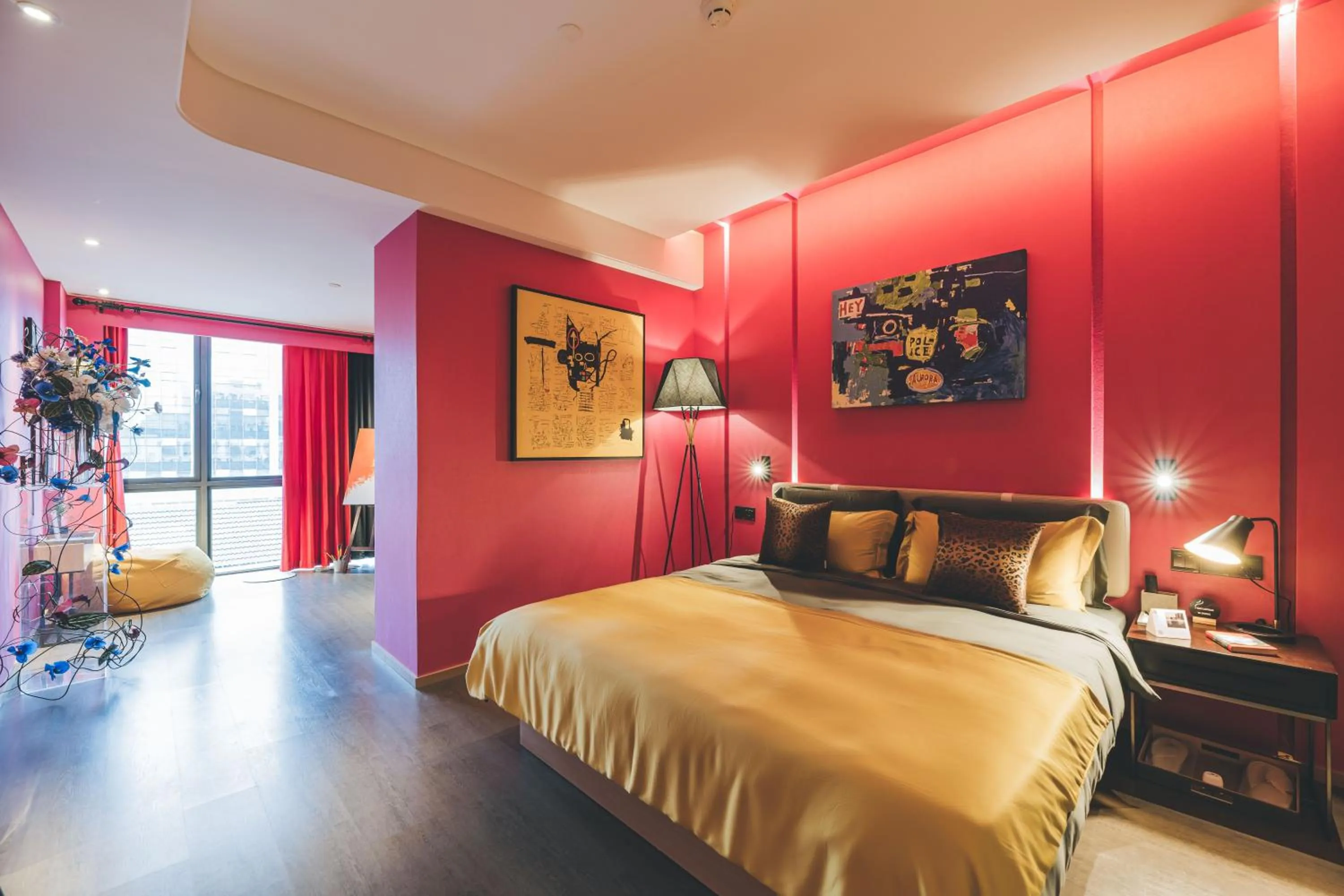 Bedroom in Atour Hotel Shanghai Hongqiao International Exhibition Linkong Park