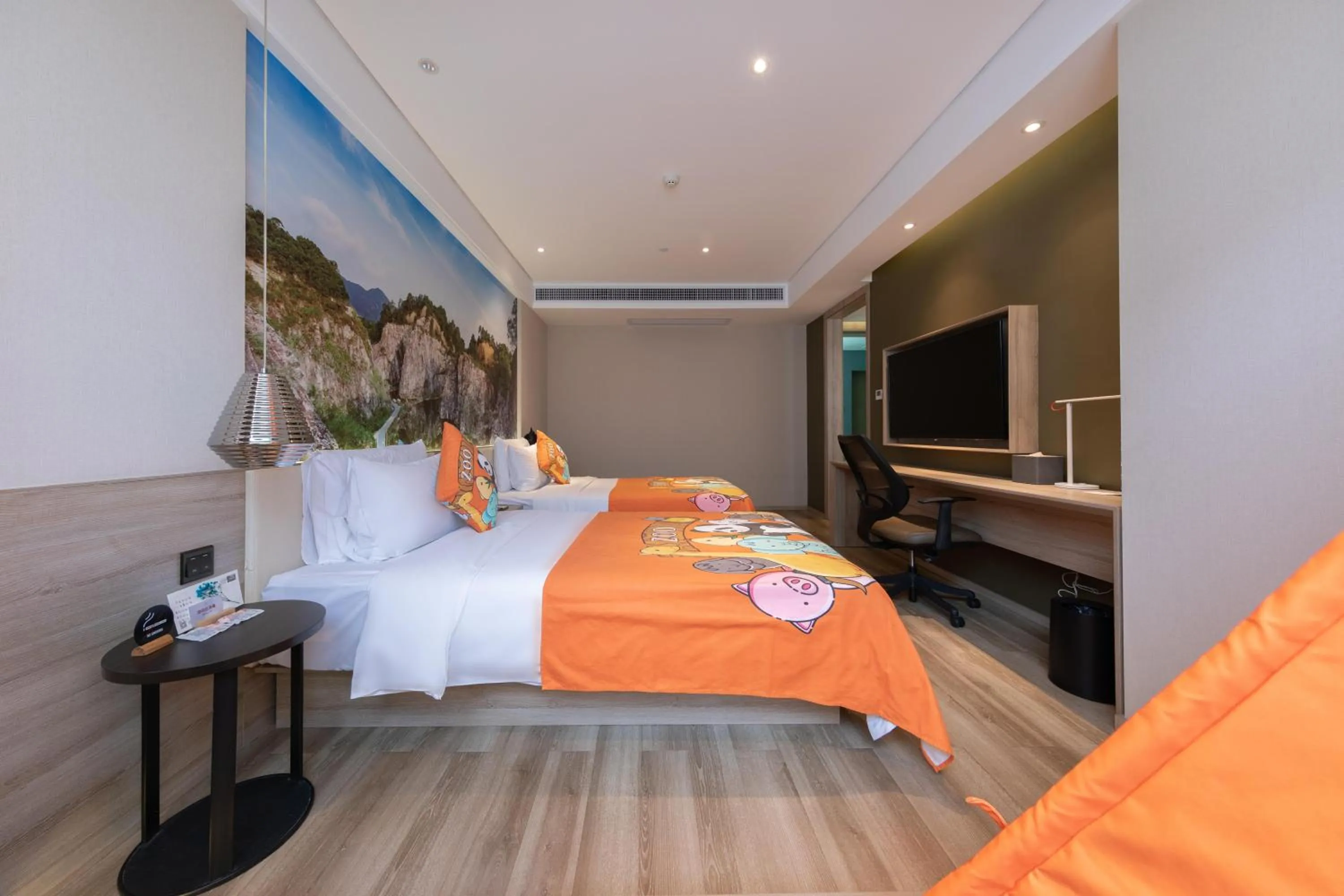 Bed in Atour Hotel Guangzhou Huadu Square