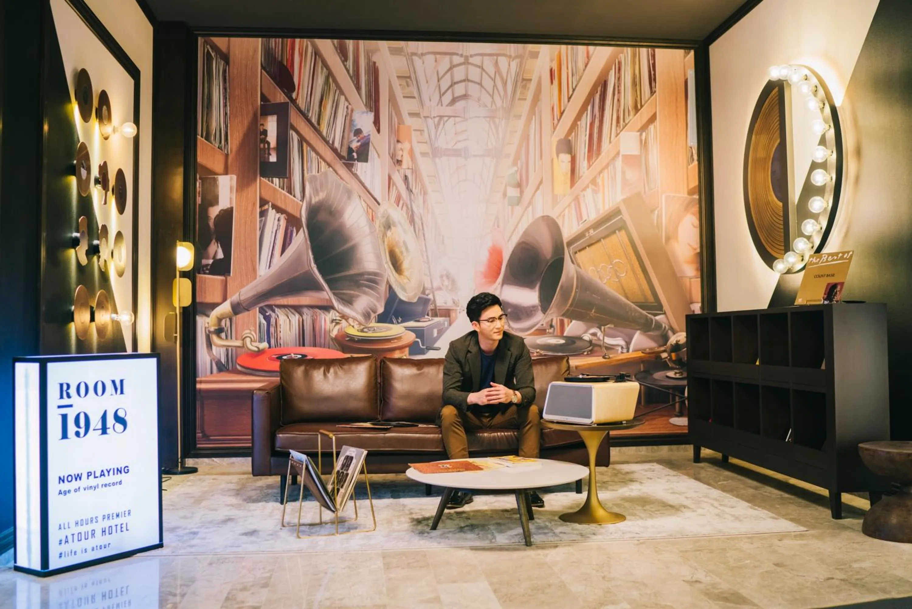 Lobby or reception in Atour Hotel Gangding Metro Station Taikoo Hui Tianhe Guangzhou