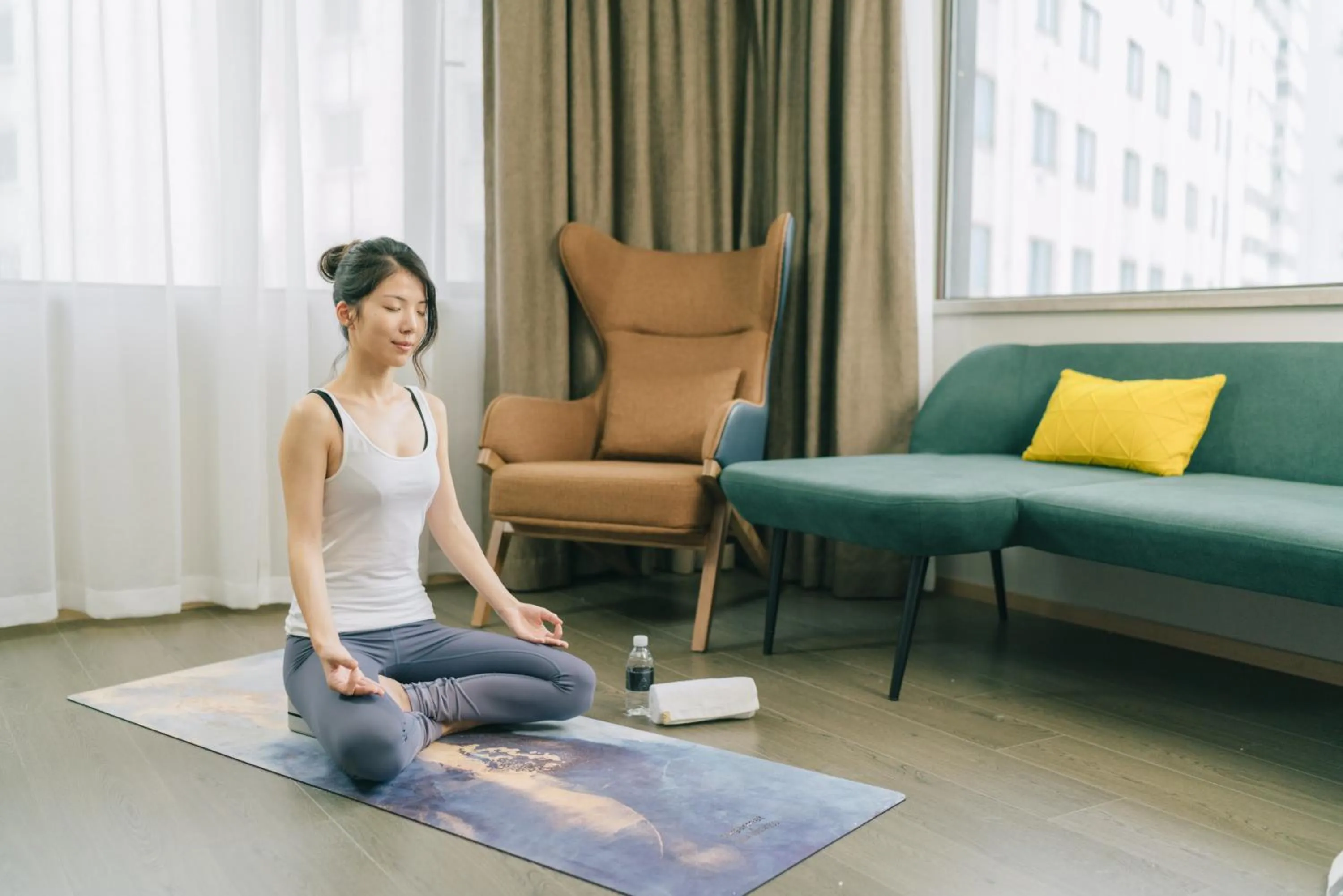 Seating area in Atour Hotel Gangding Metro Station Taikoo Hui Tianhe Guangzhou