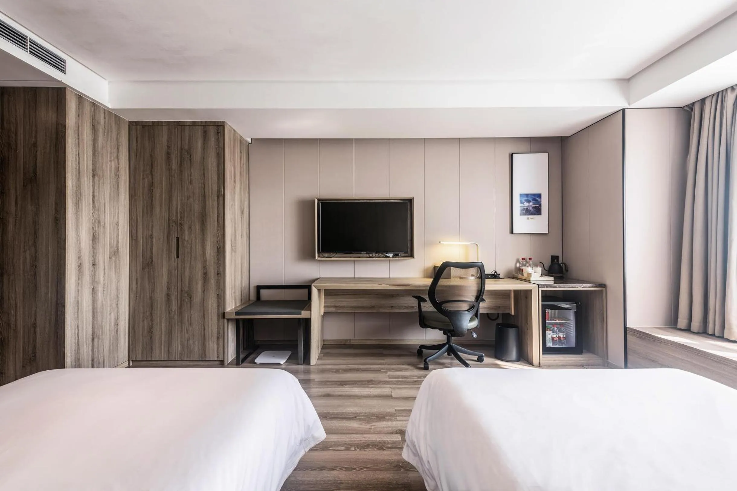 Bed in Atour Hotel Shenzhen Nanshan Coast City