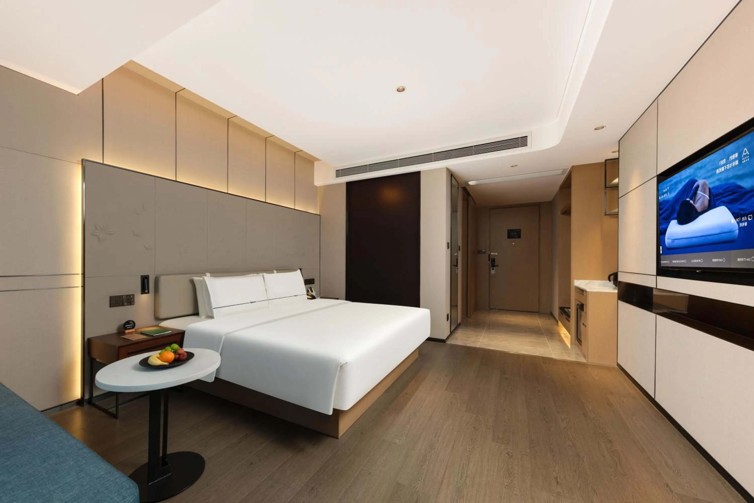 Bed in Atour S Hotel Chongqing Crown International