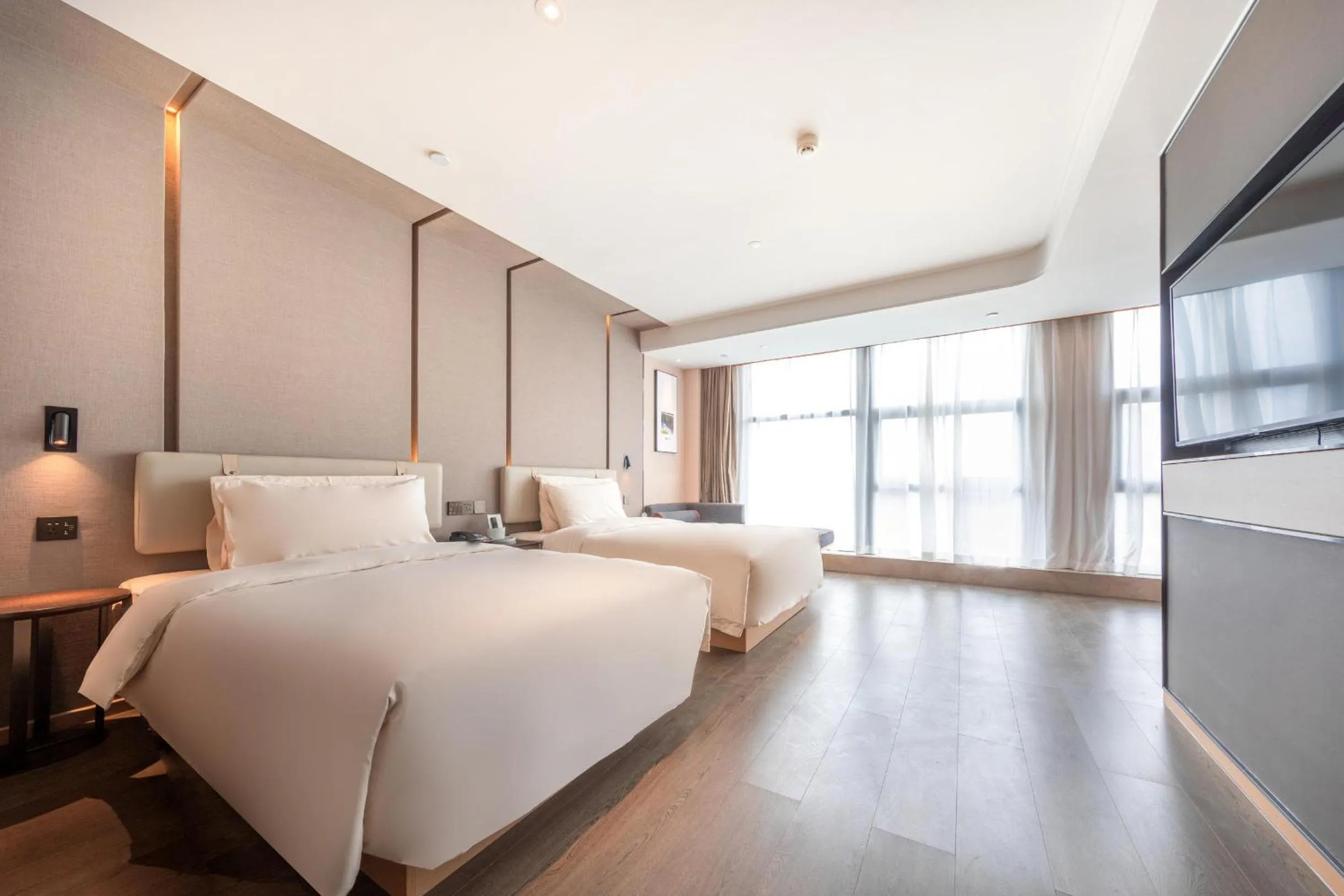 Bed in Atour Hotel Guiyang Guanshan Lake Park