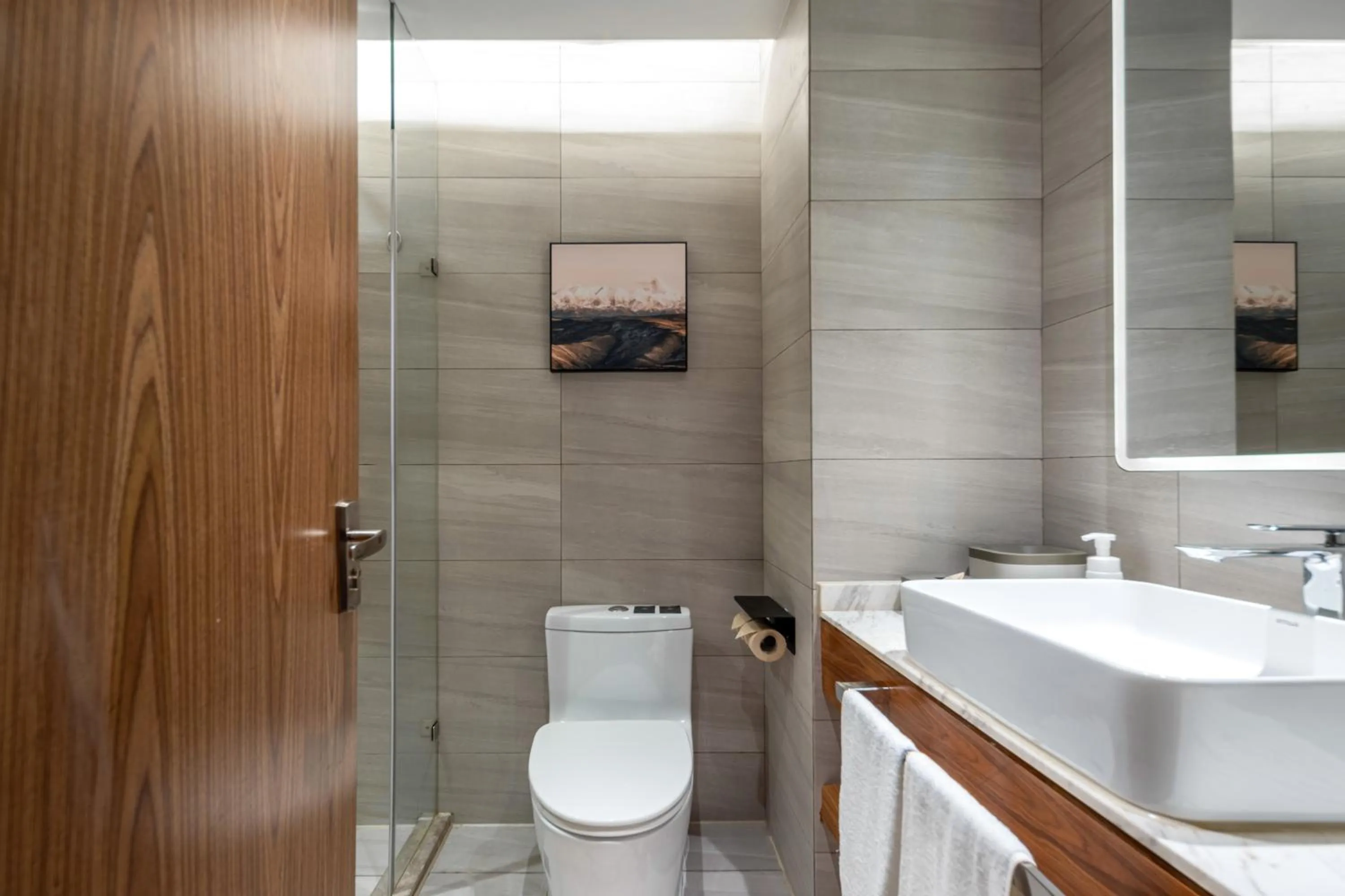 Toilet in Atour X Hotel Shanghai Lujiazui Binjiang Avenue