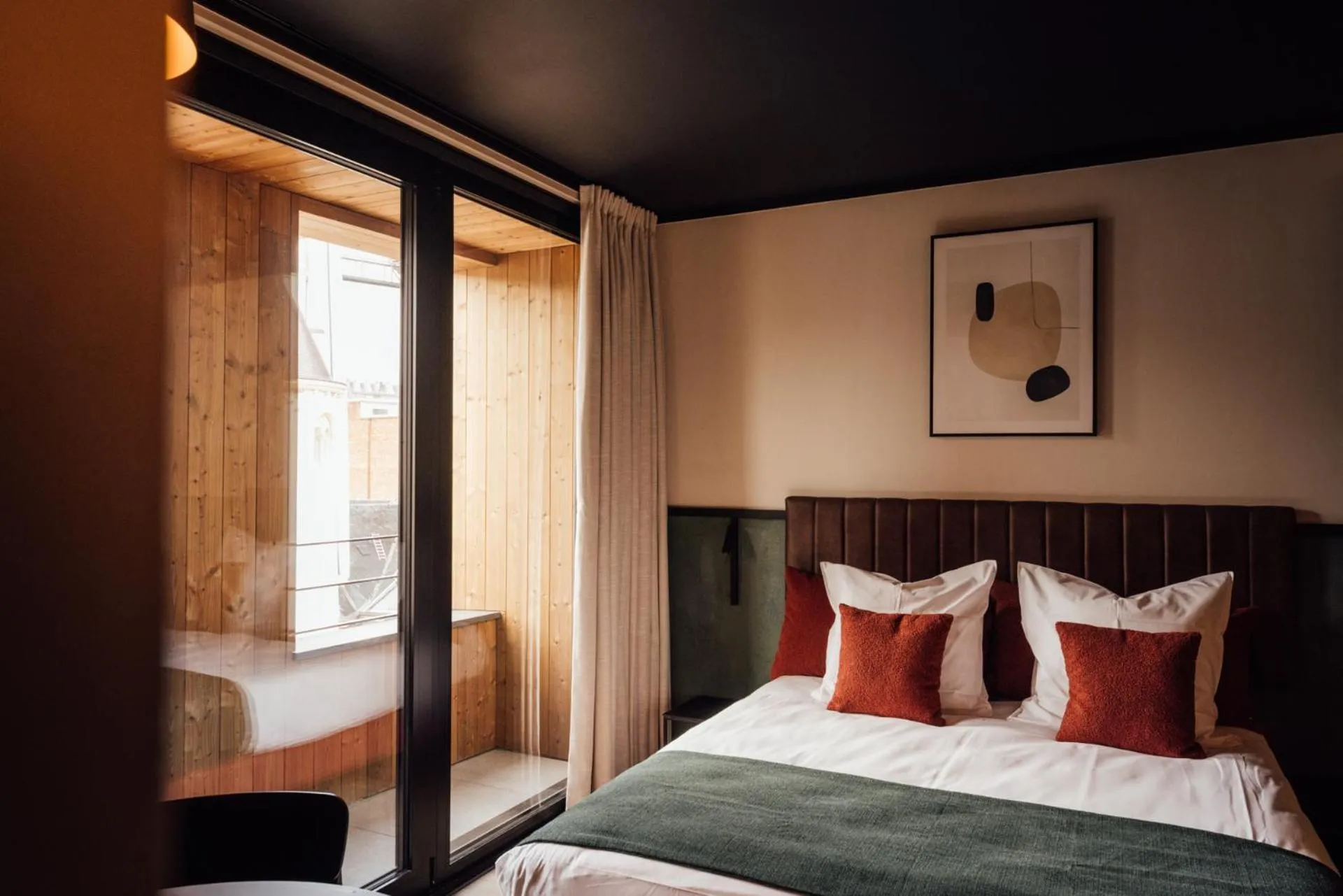 Bed in Getaway Liège