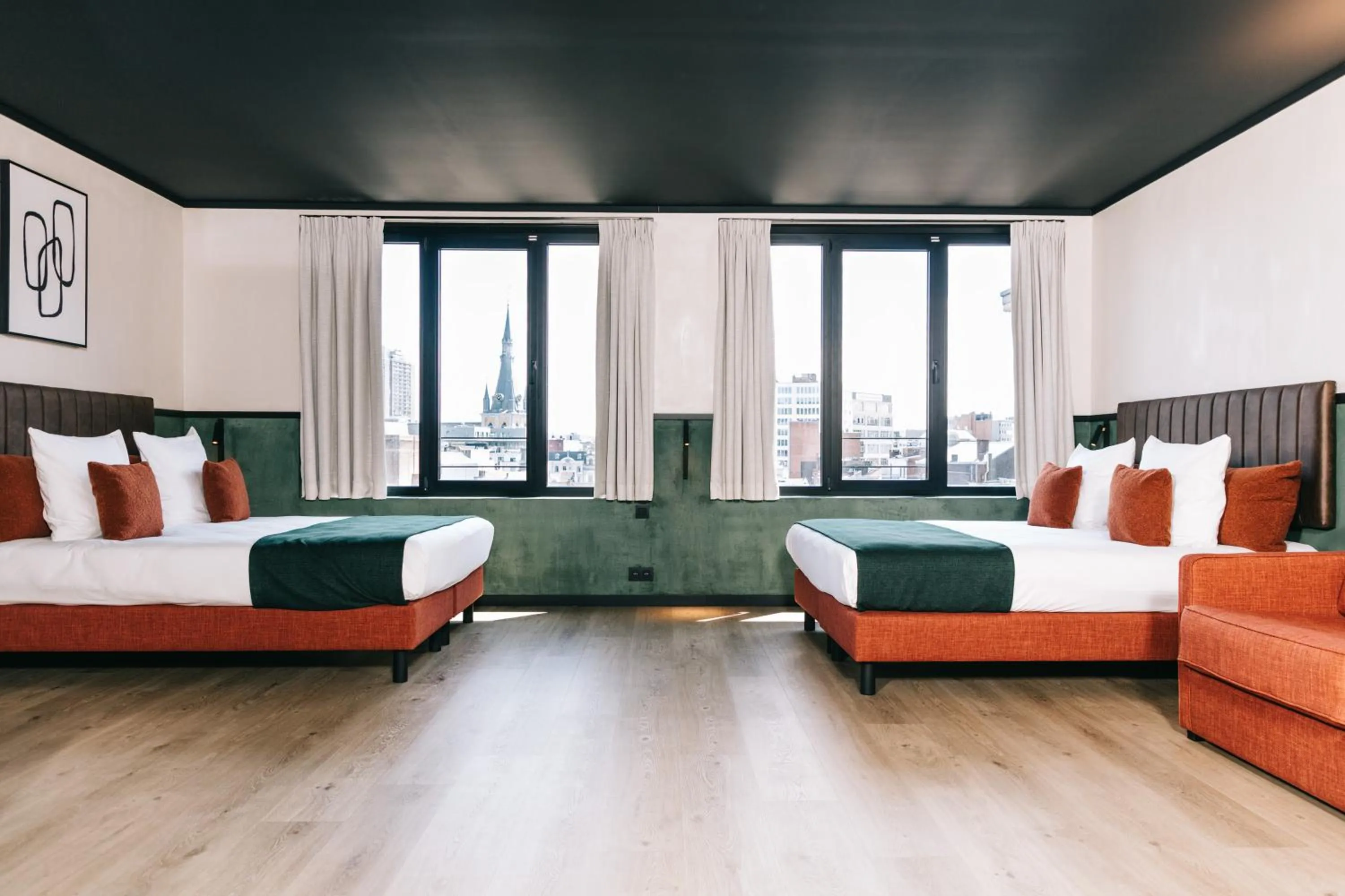 Bed in Getaway Liège