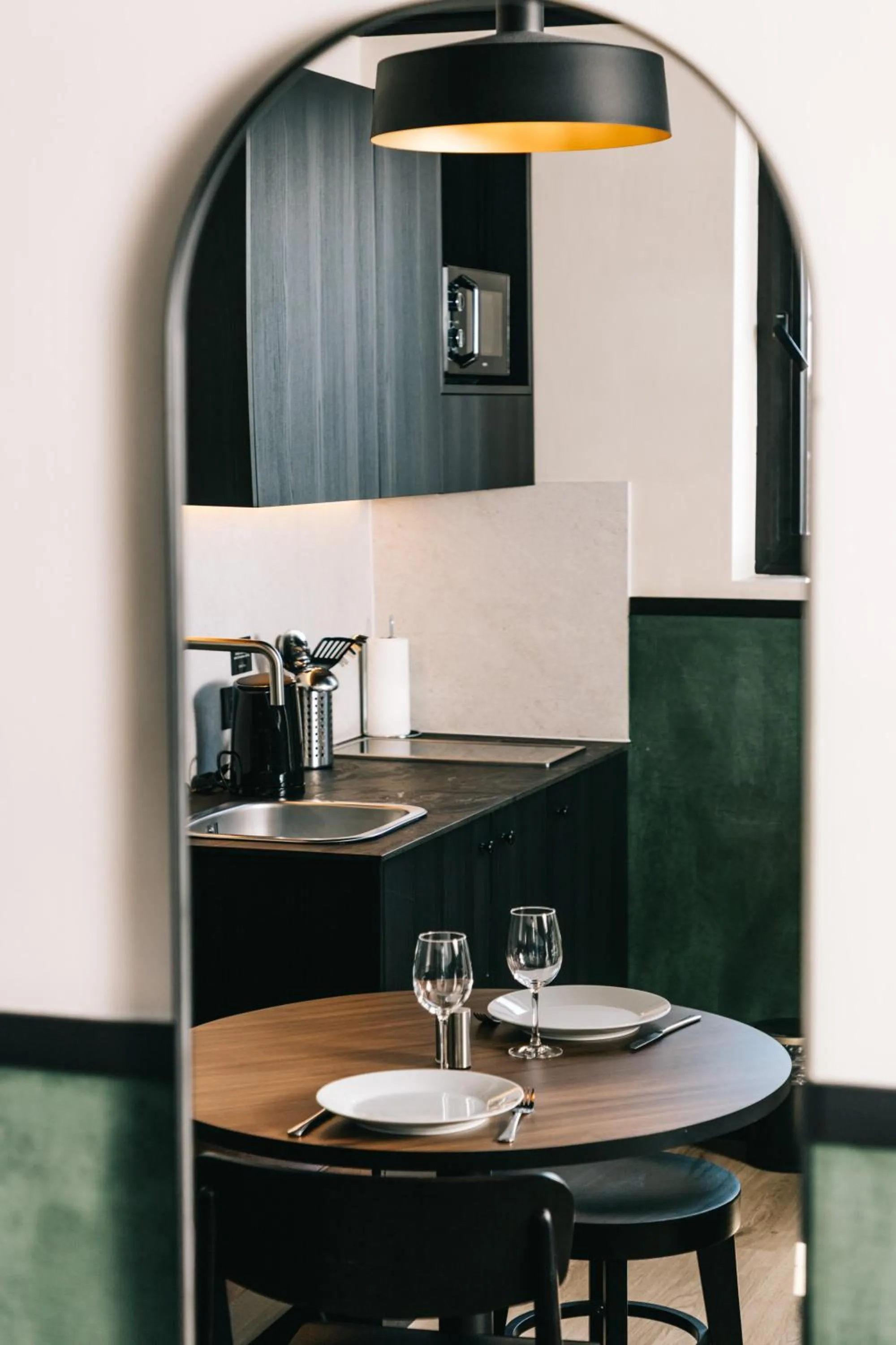 Kitchen or kitchenette in Getaway Liège