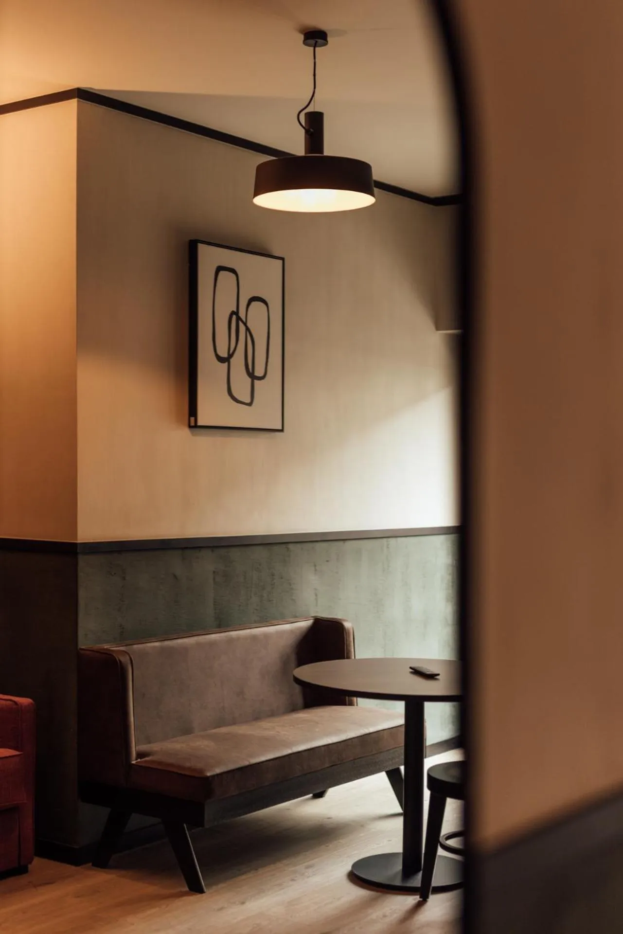 Seating area in Getaway Liège