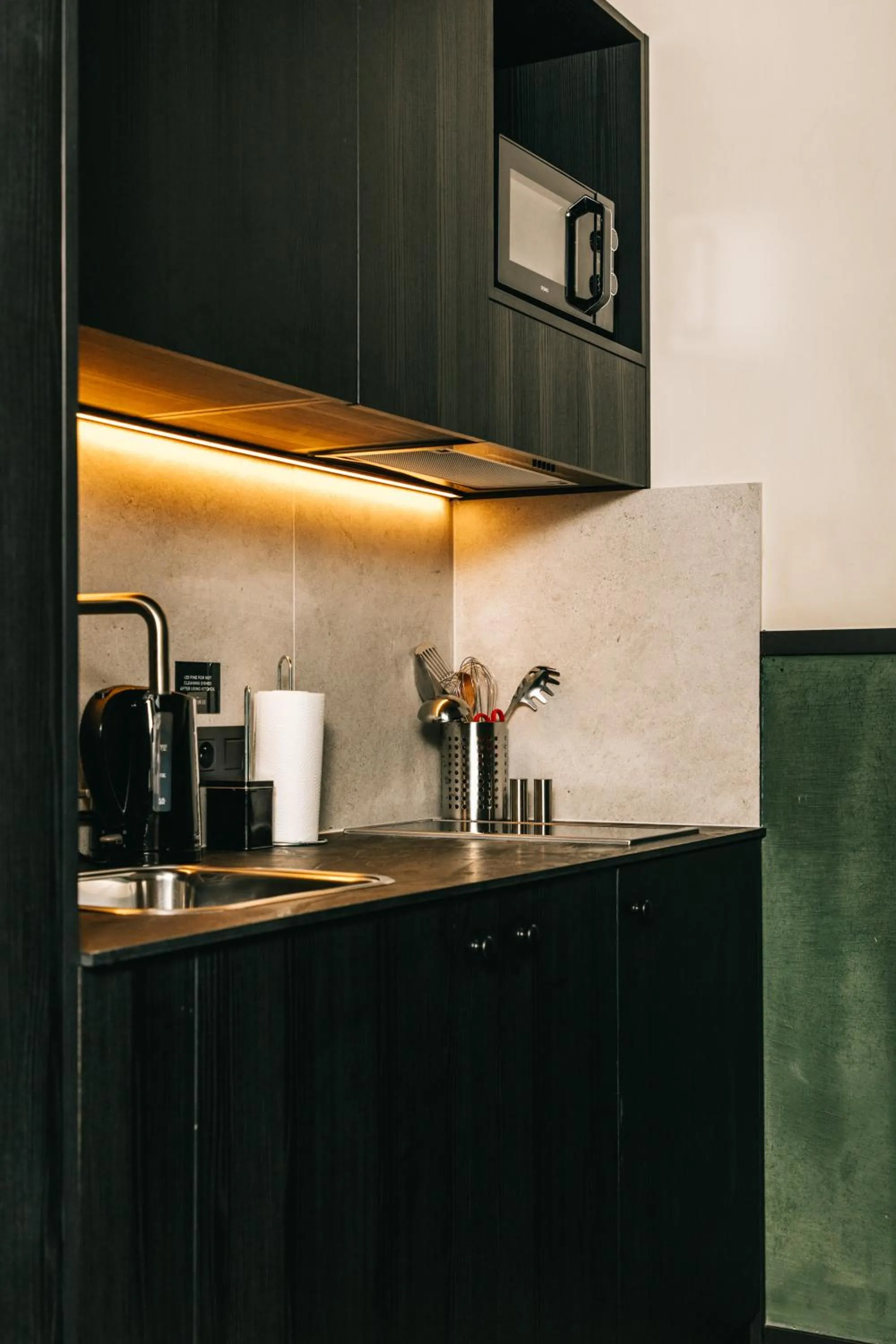 Kitchen or kitchenette in Getaway Liège