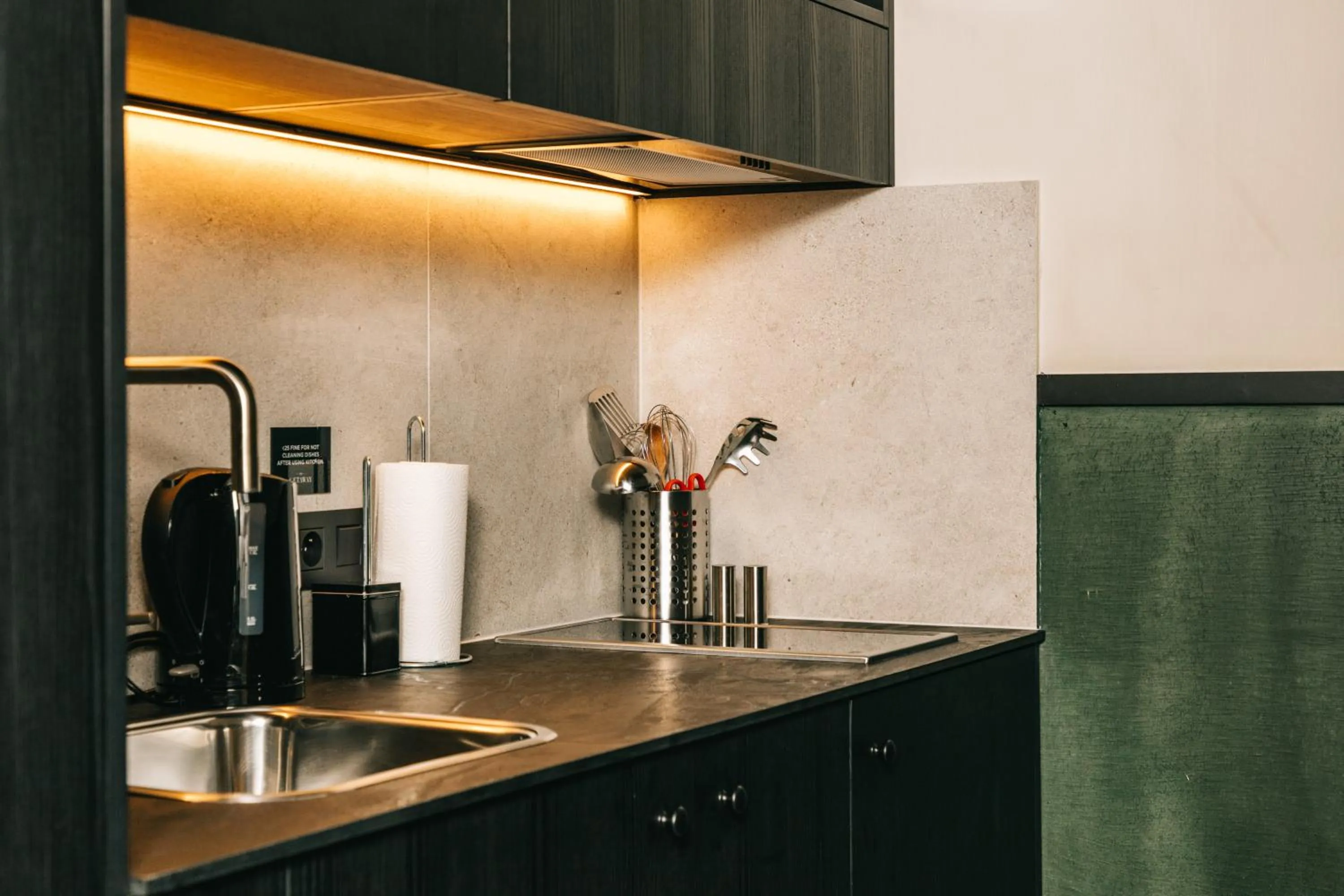 Kitchen or kitchenette in Getaway Liège