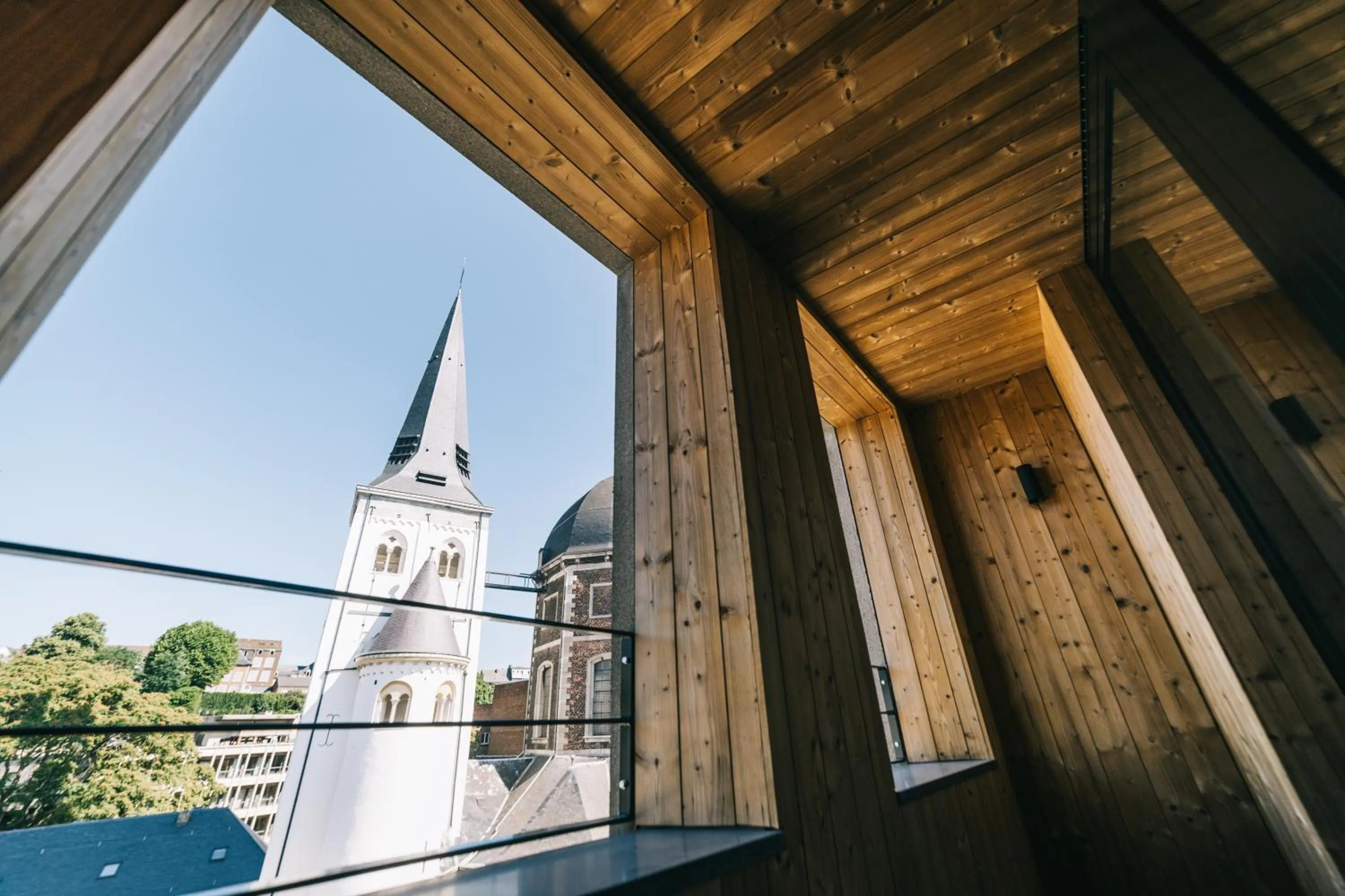 View (from property/room) in Getaway Liège