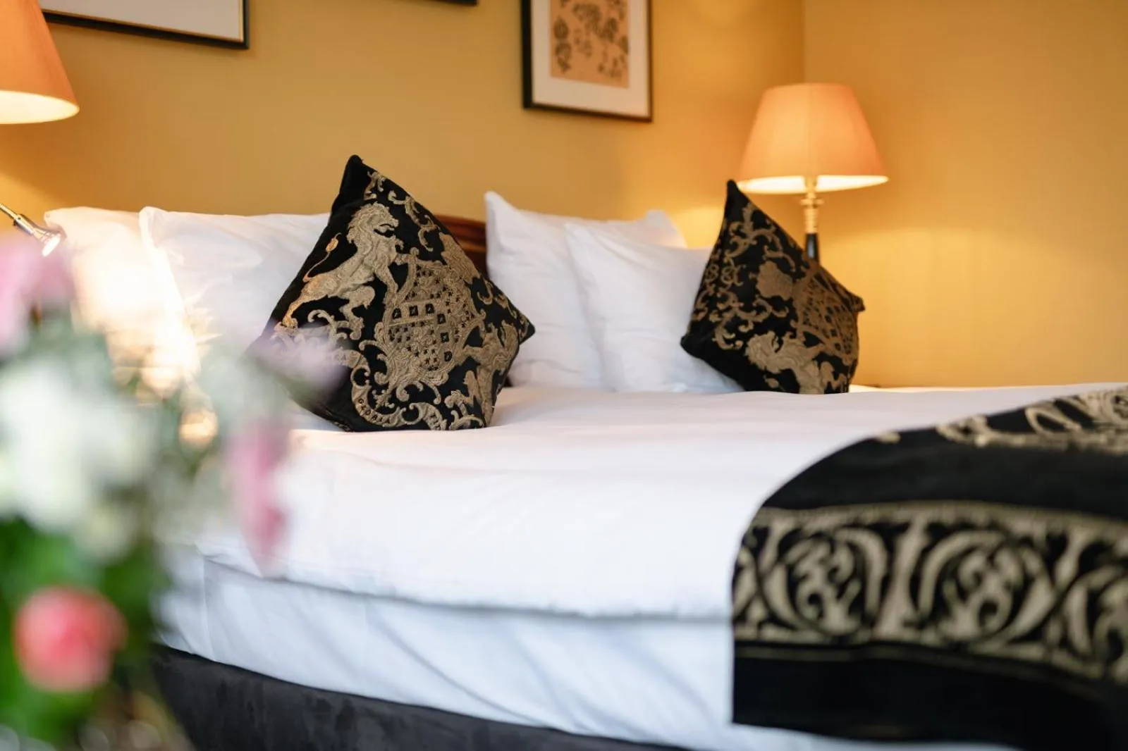 Bed in Ambassade Hotel