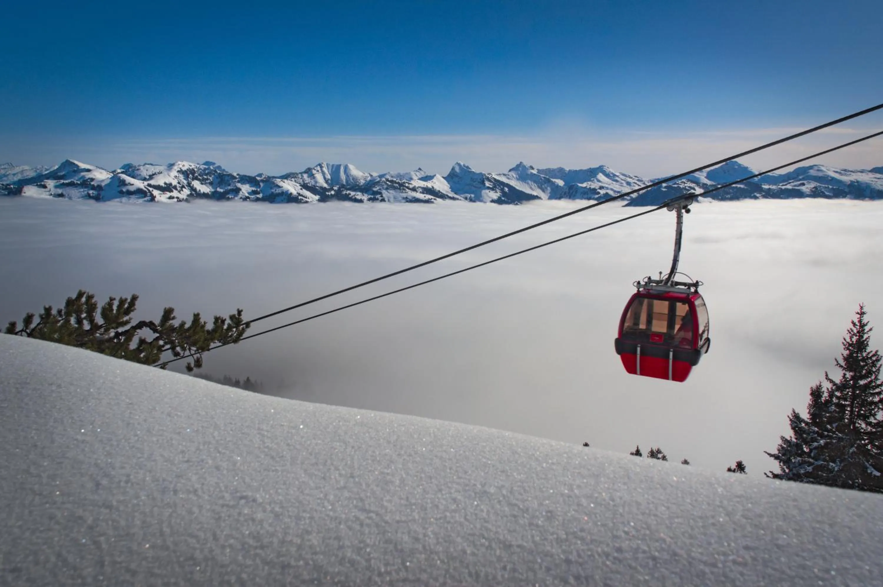 Skiing in Pension Oberbräu