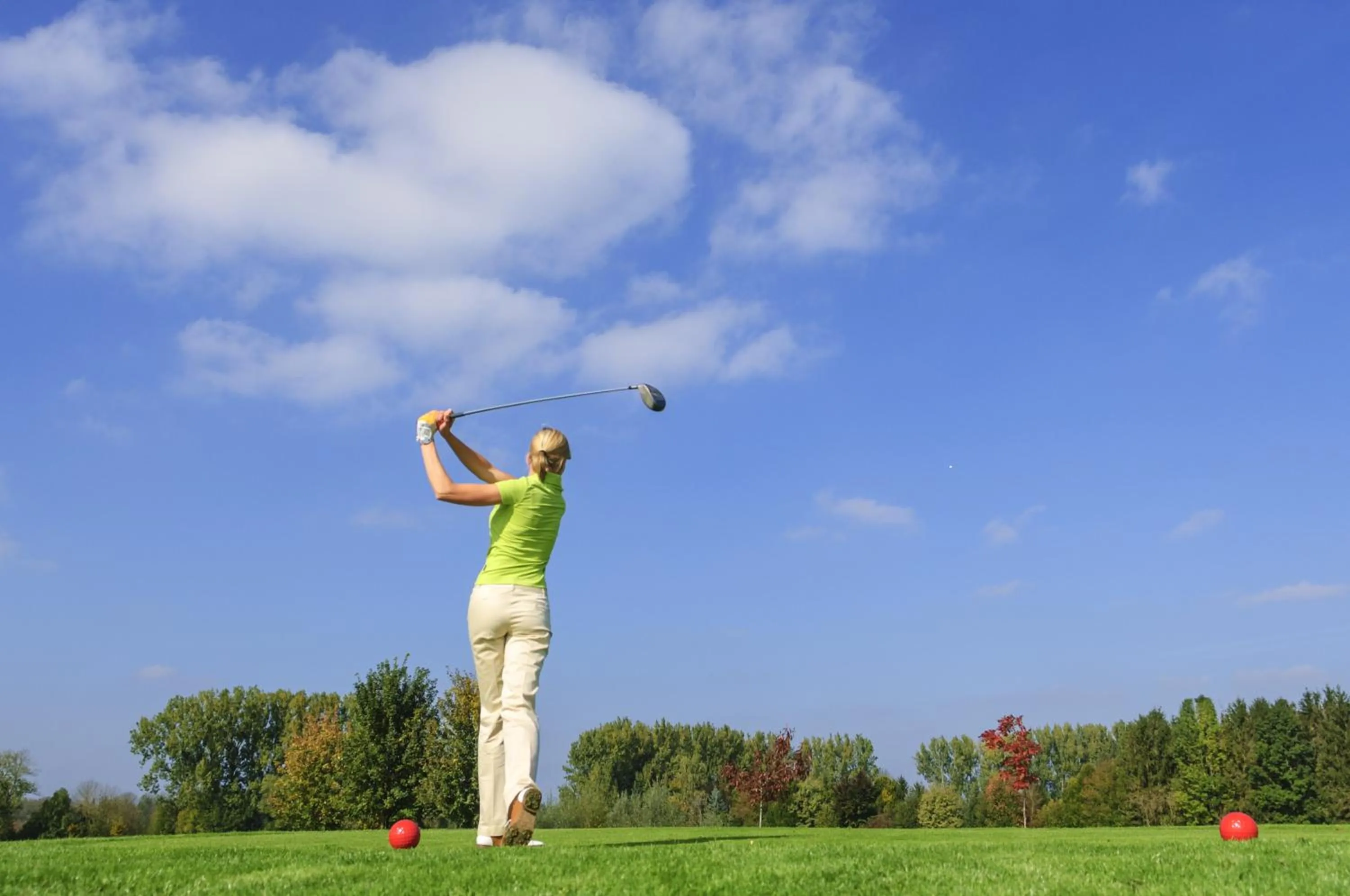 Golfcourse in Pension Oberbräu