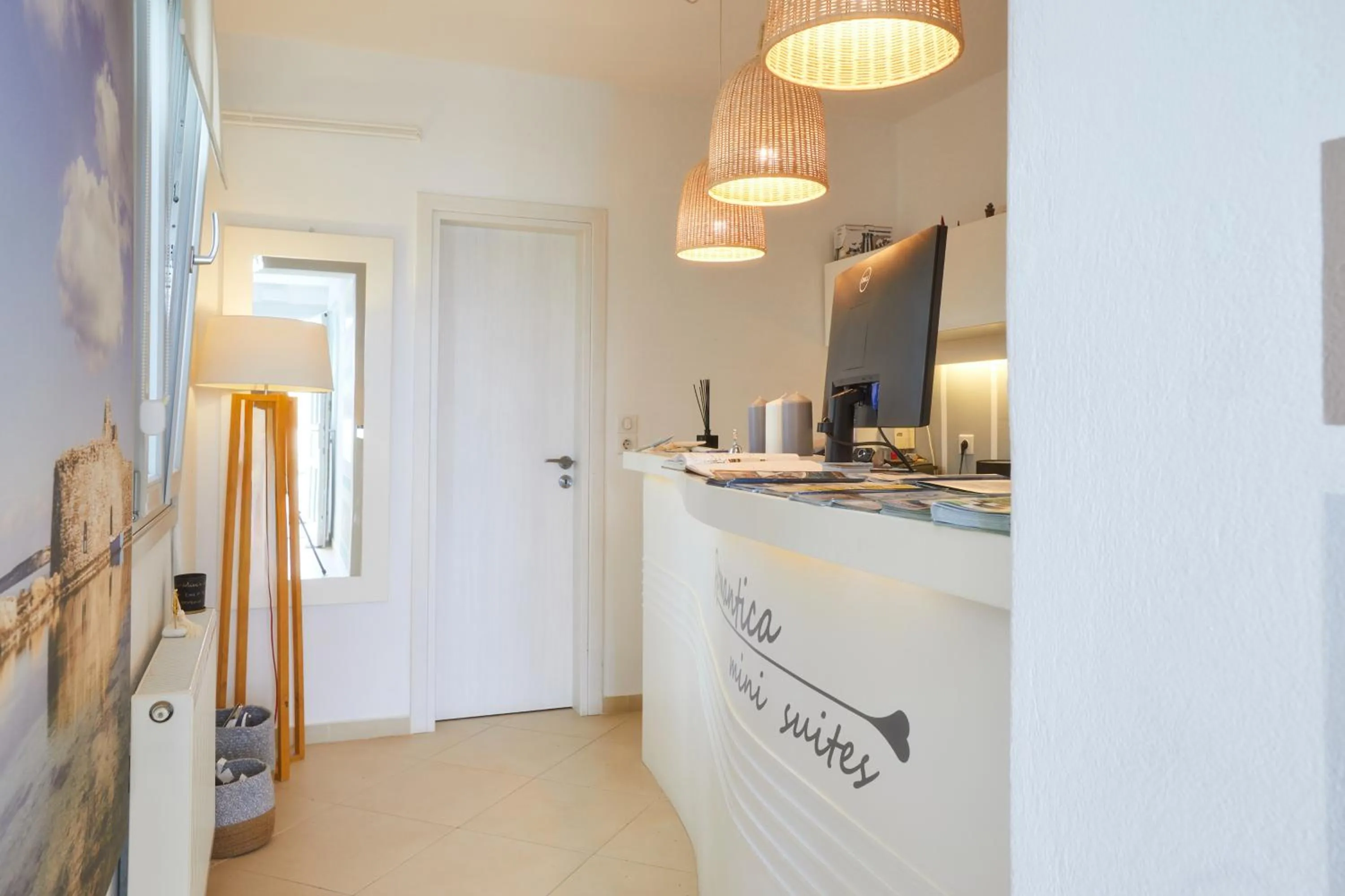 Lobby or reception in Romantica Suites