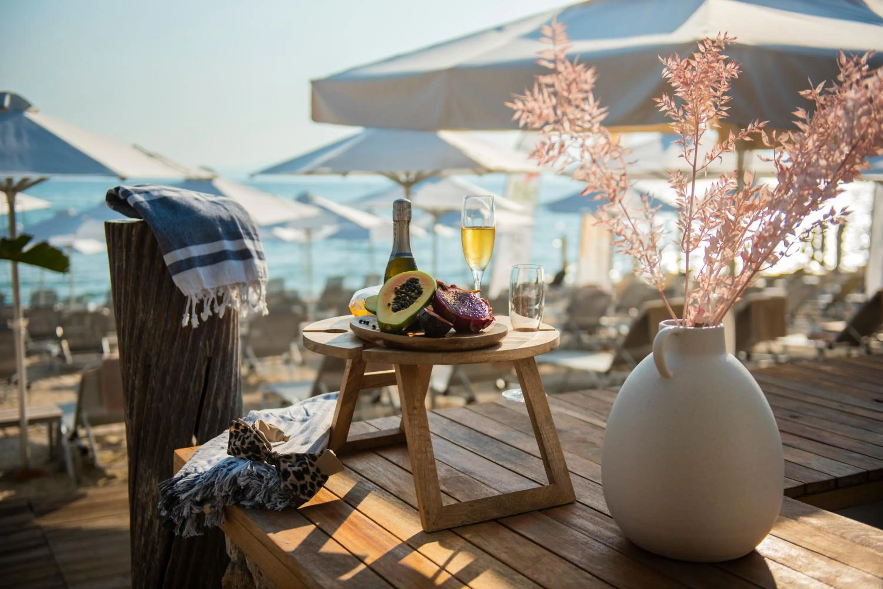 Food and drinks in Ostria Sea Side Hotel