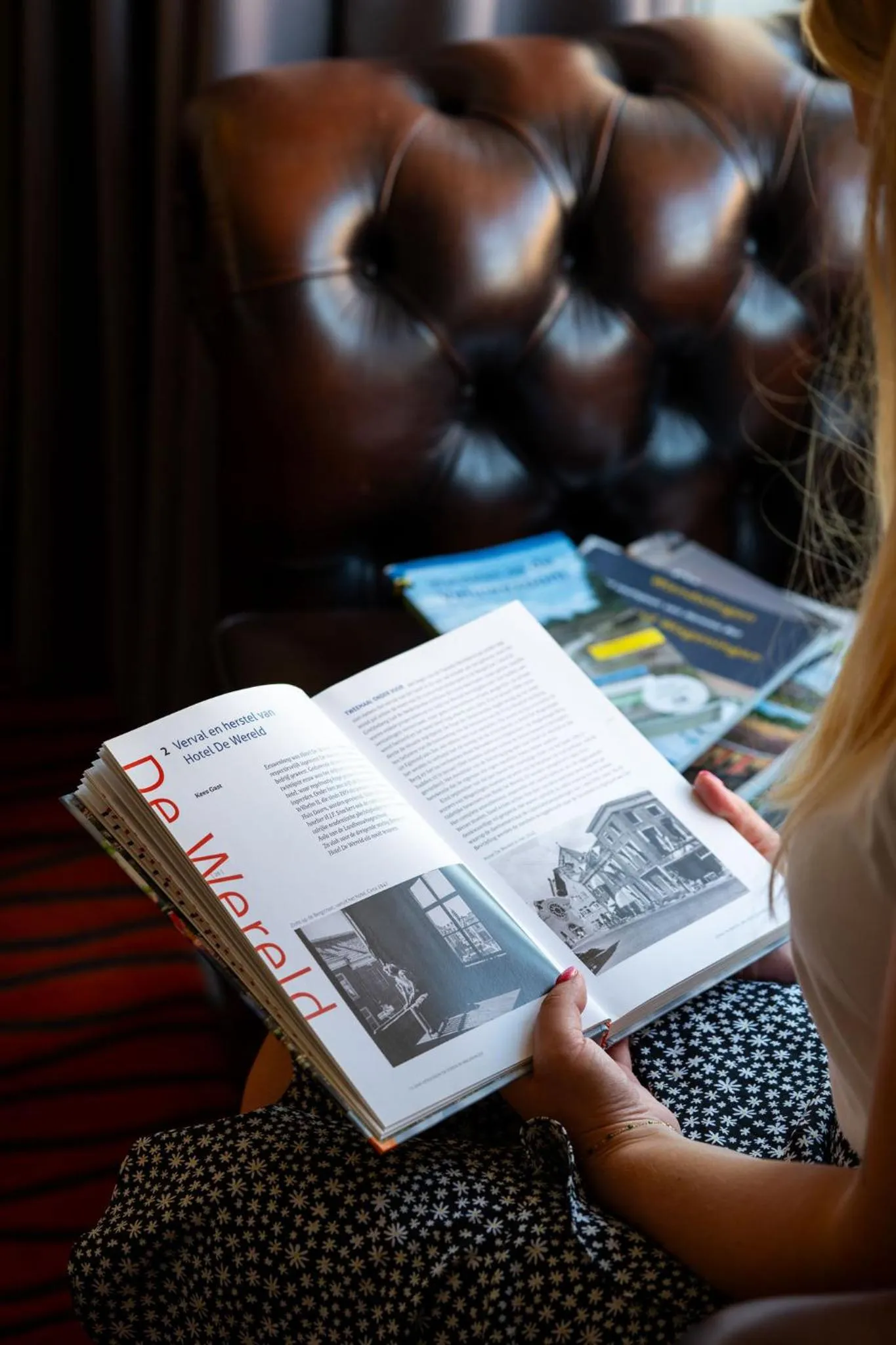 Bedroom in Hotel de Wereld