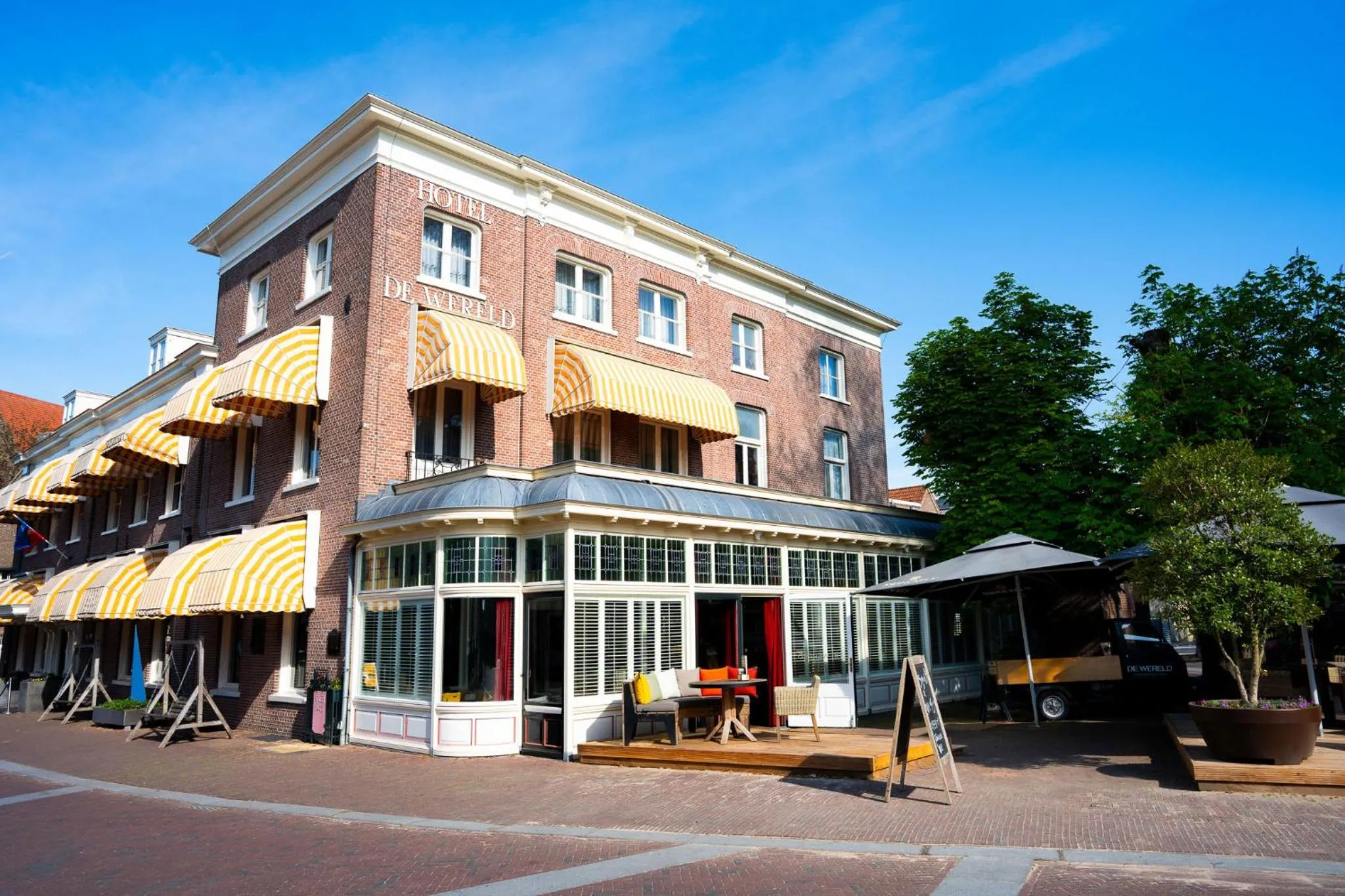 Property building in Hotel de Wereld