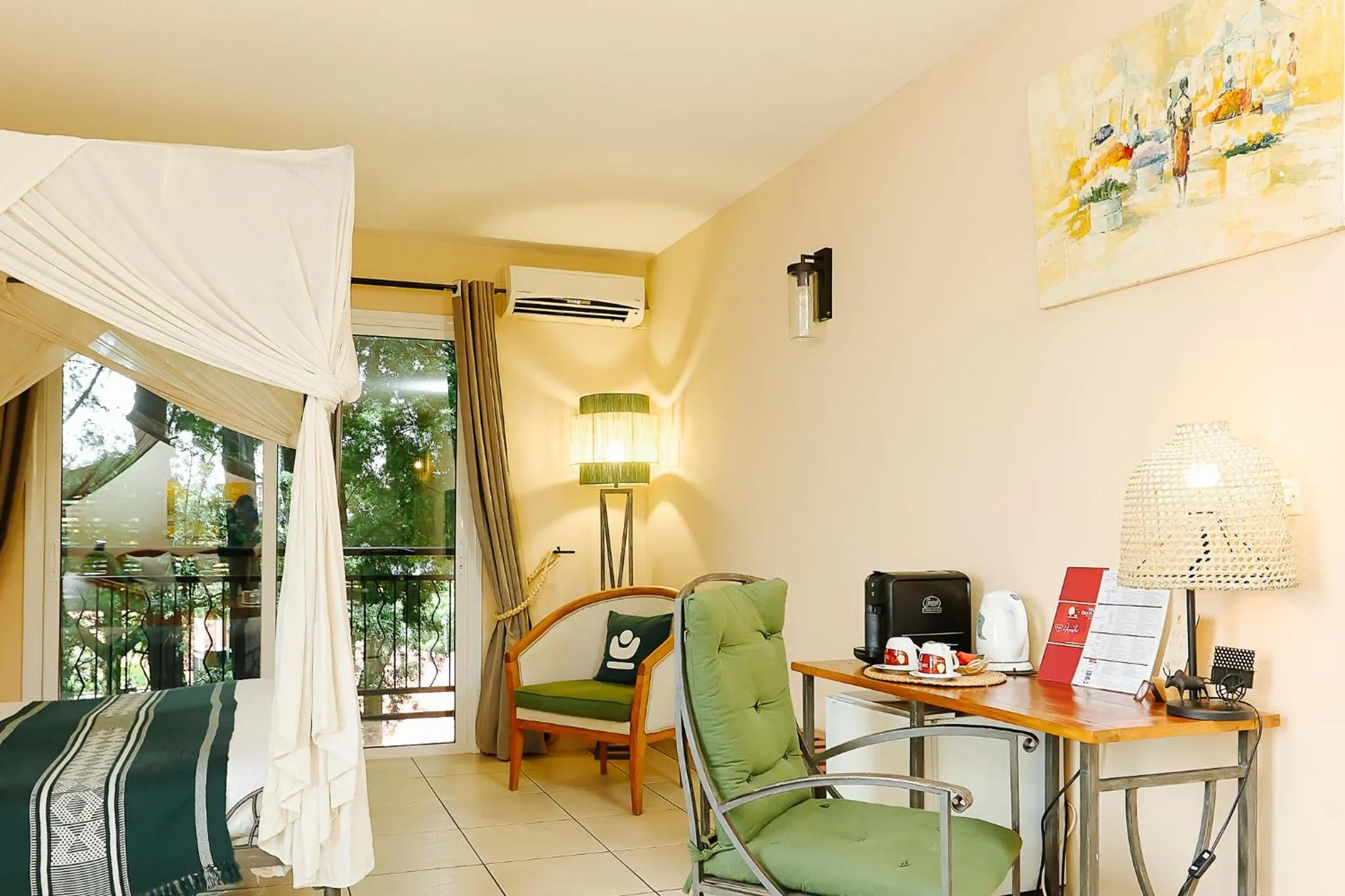 Bedroom in Relais des Plateaux & Spa– Ivato International Airport