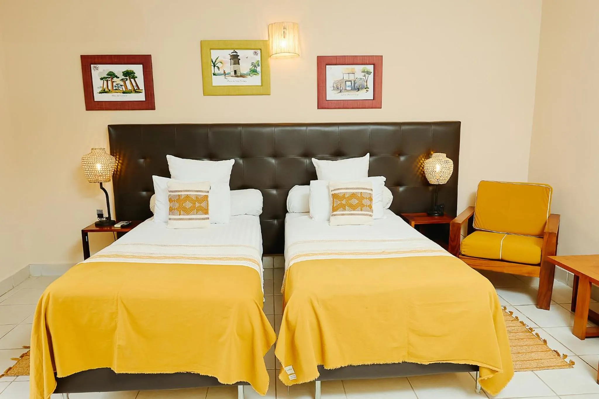 Bed in Relais des Plateaux & Spa– Ivato International Airport