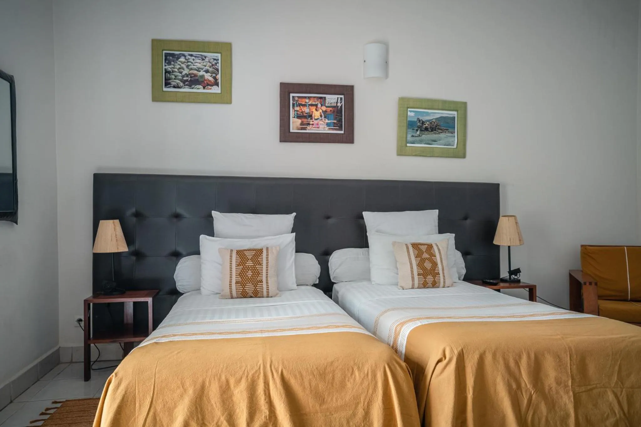 Bedroom, Bed in Relais des Plateaux & Spa– Ivato International Airport