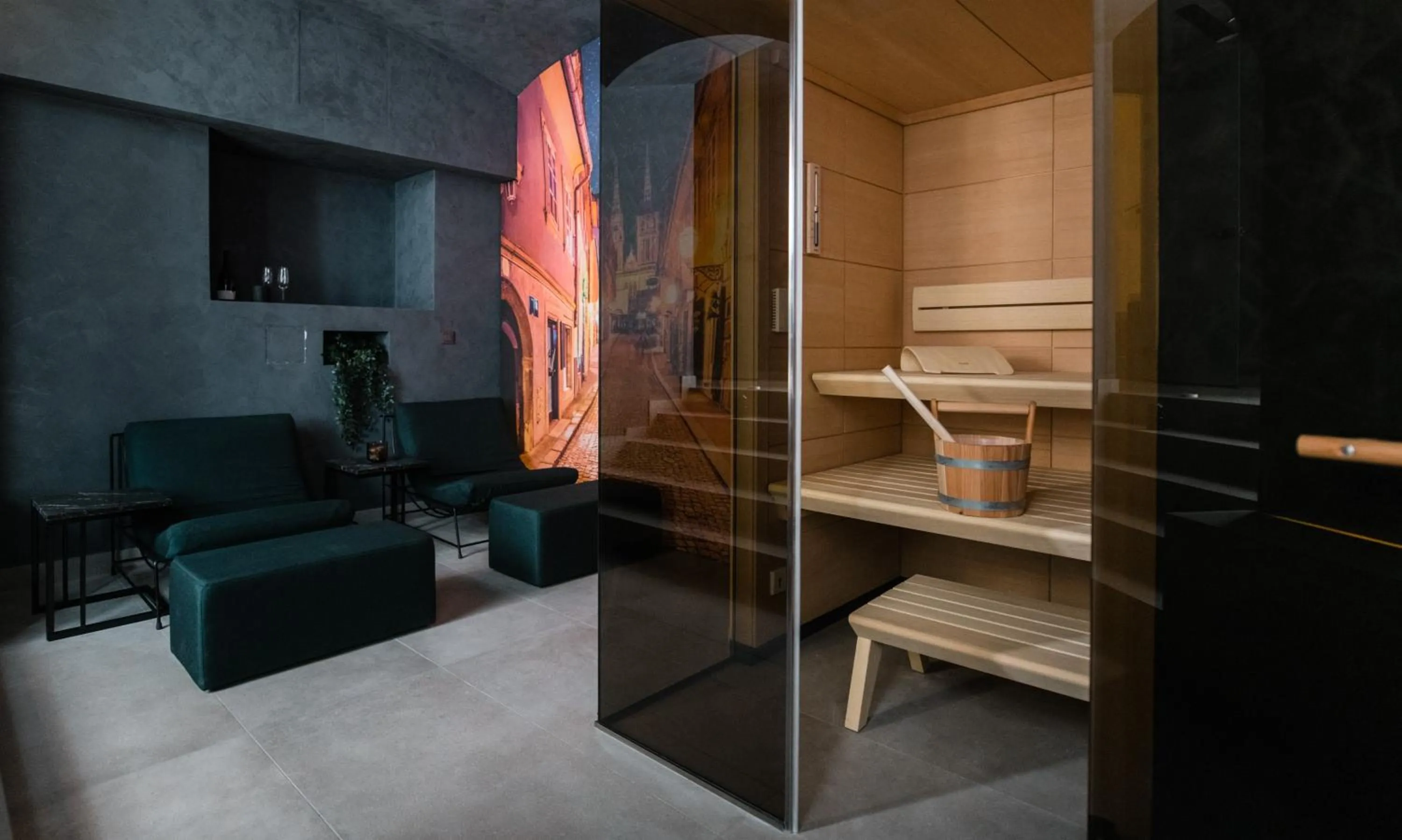 Sauna in Boutique Hotel HOH