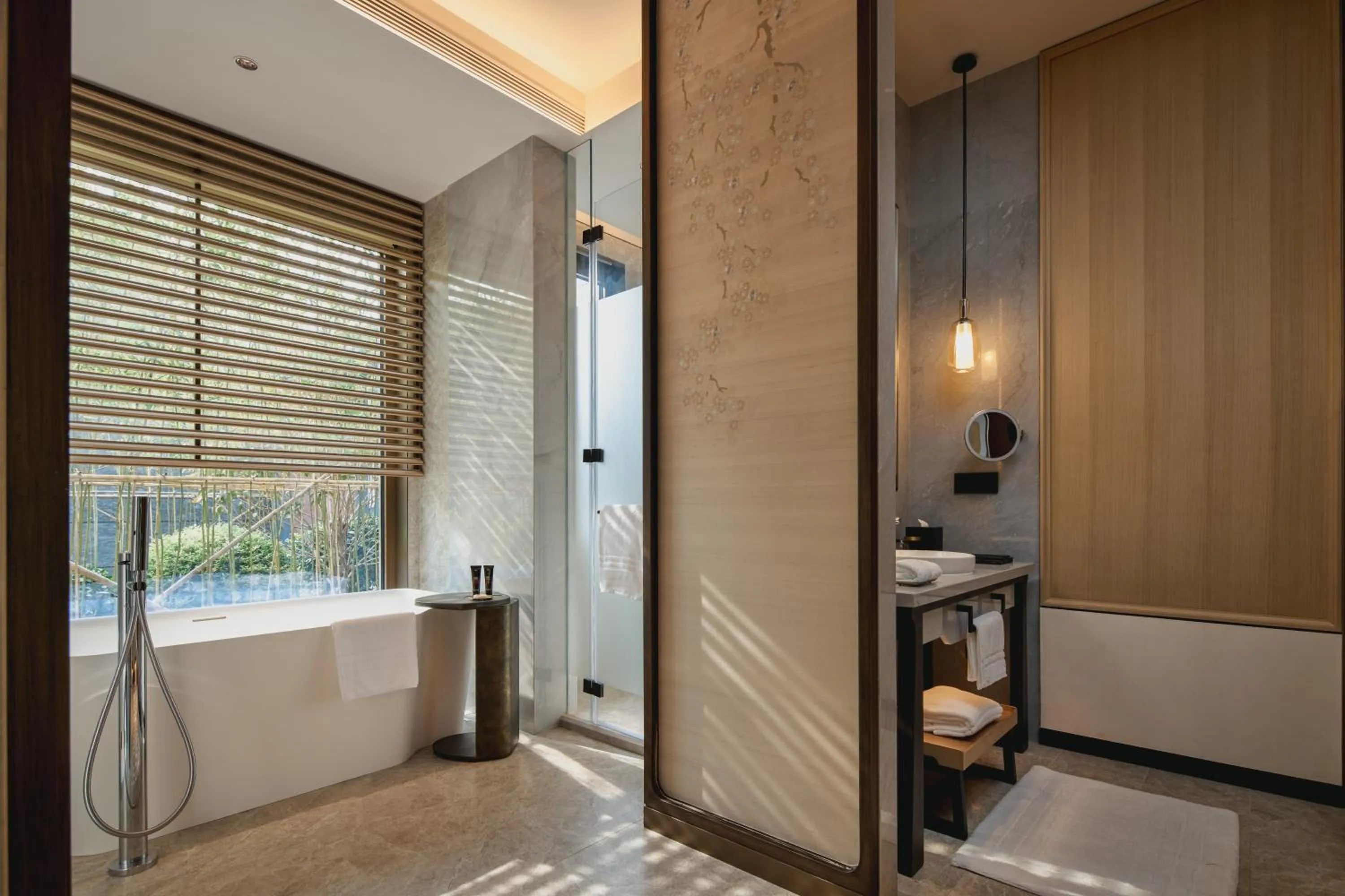 Bathroom in Four Seasons Hotel Suzhou