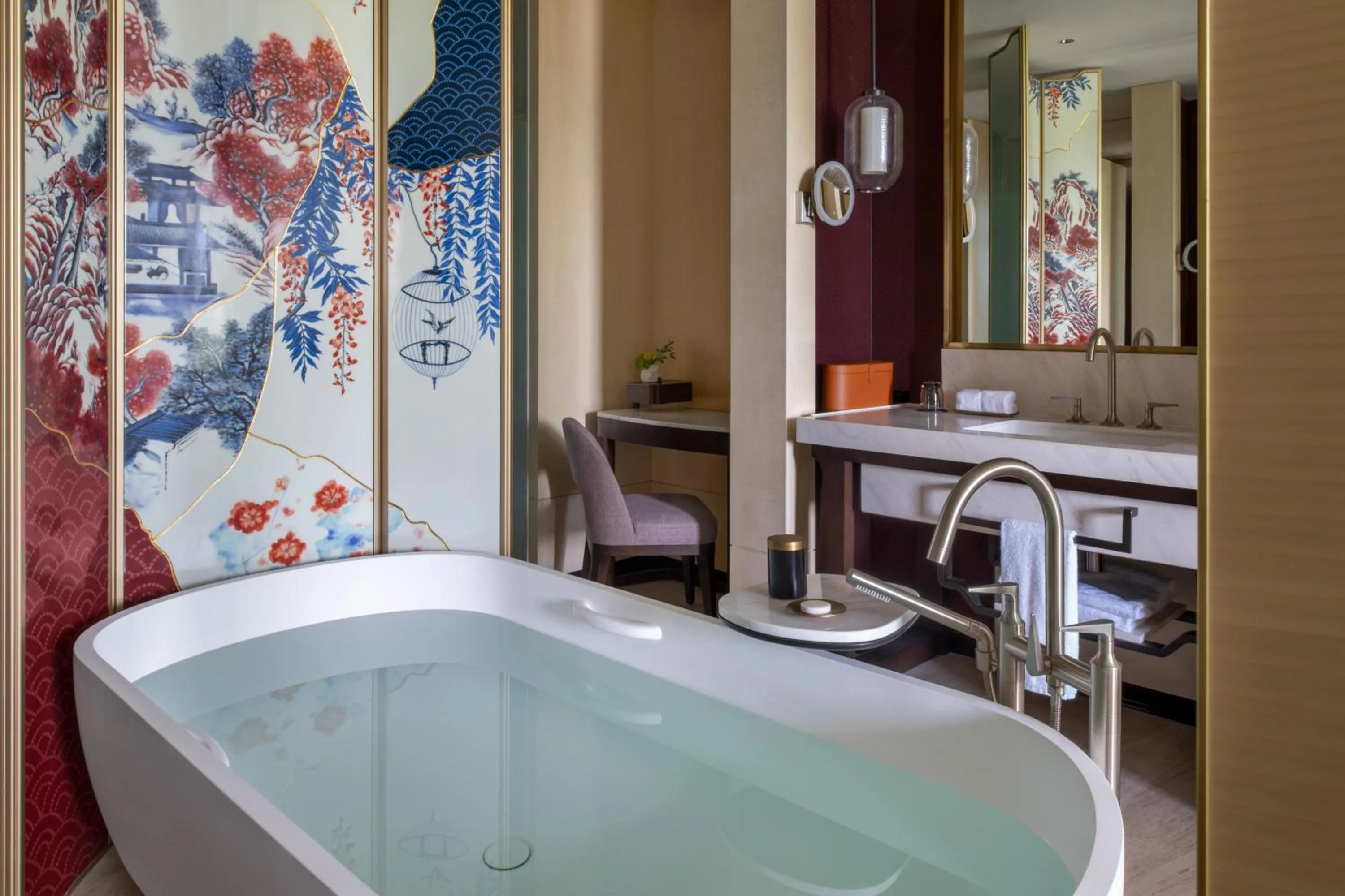 Bathroom in Four Seasons Hotel Suzhou