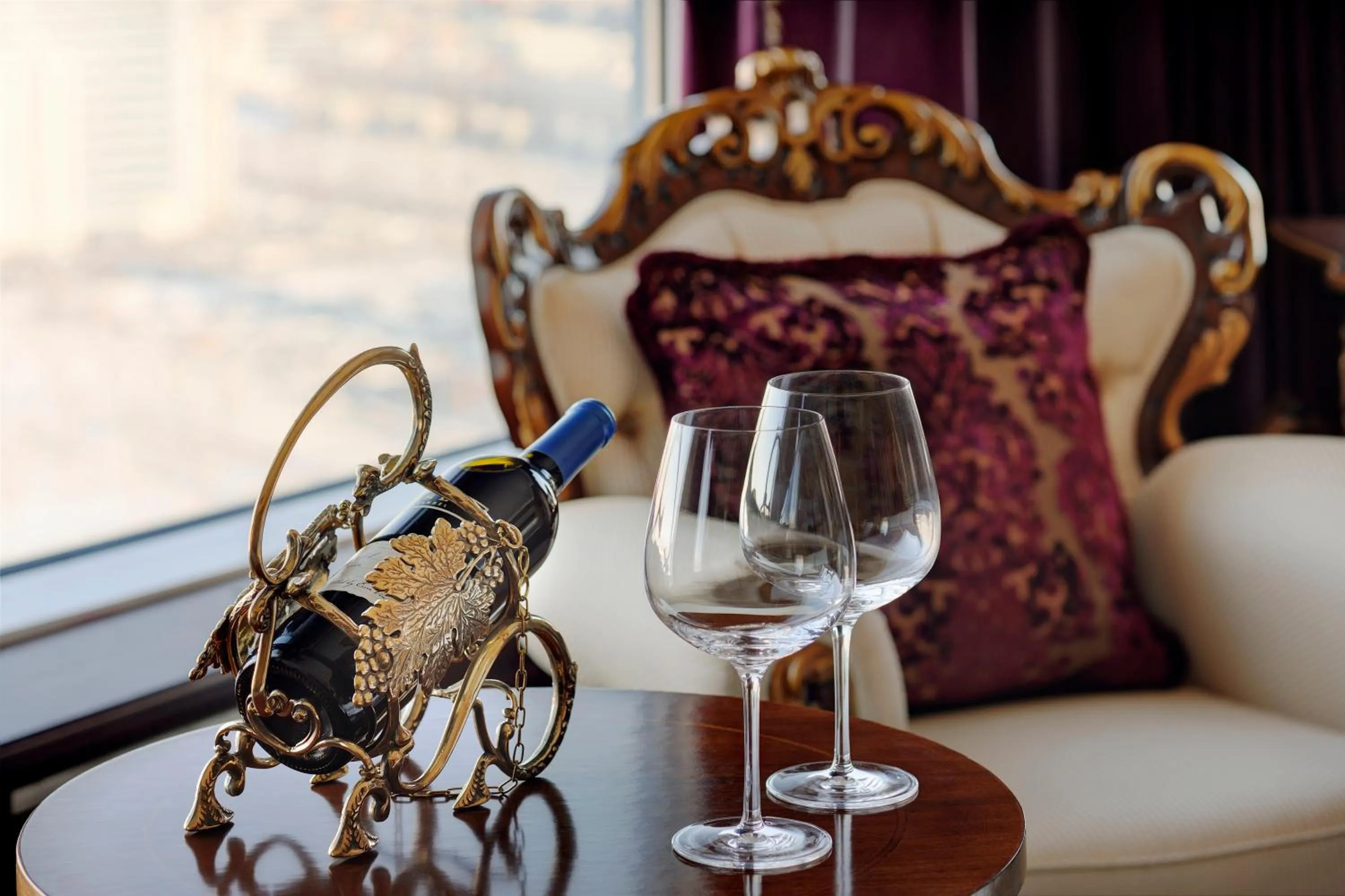 Living room in SAAD Hotel Astana