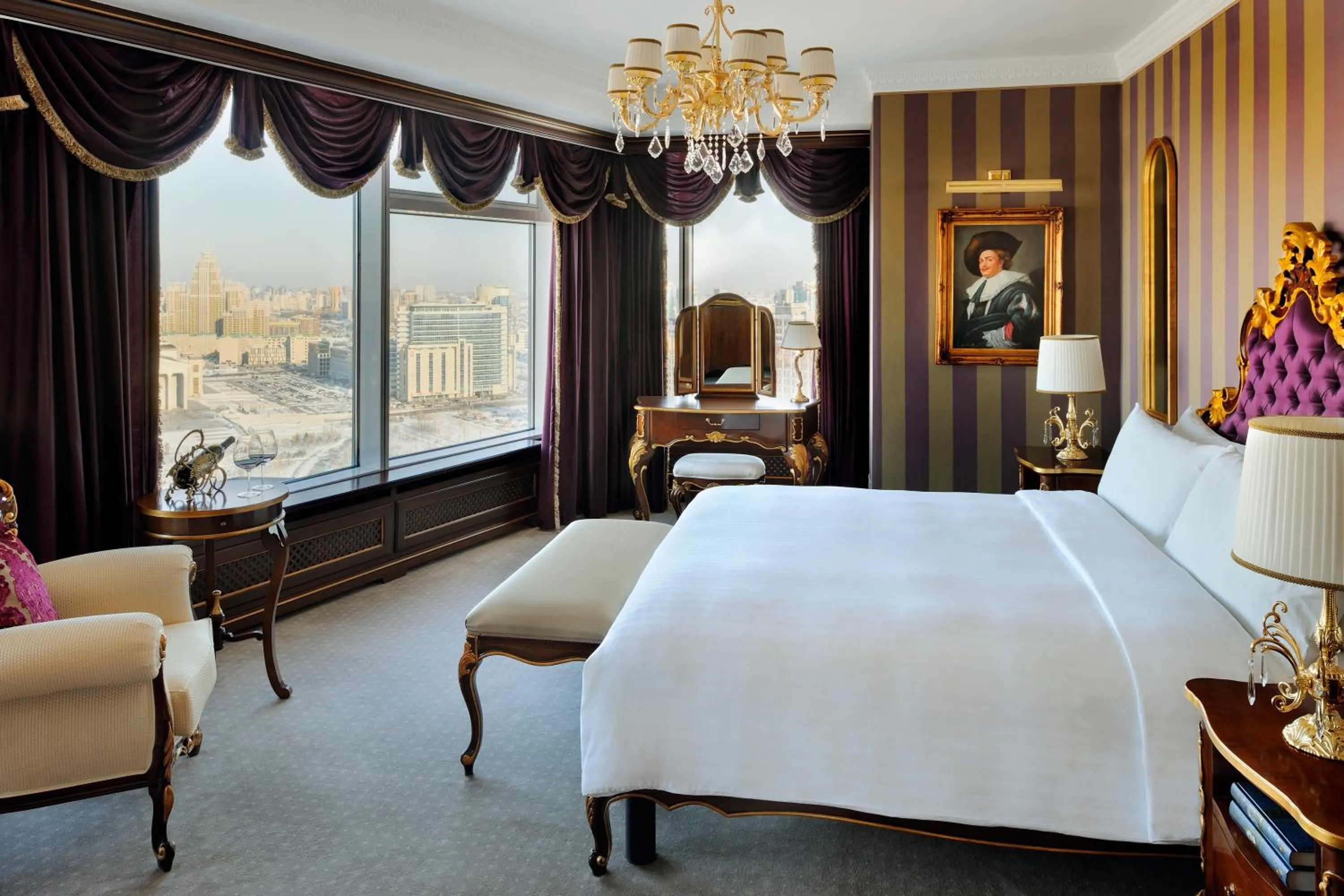 Bed in SAAD Hotel Astana