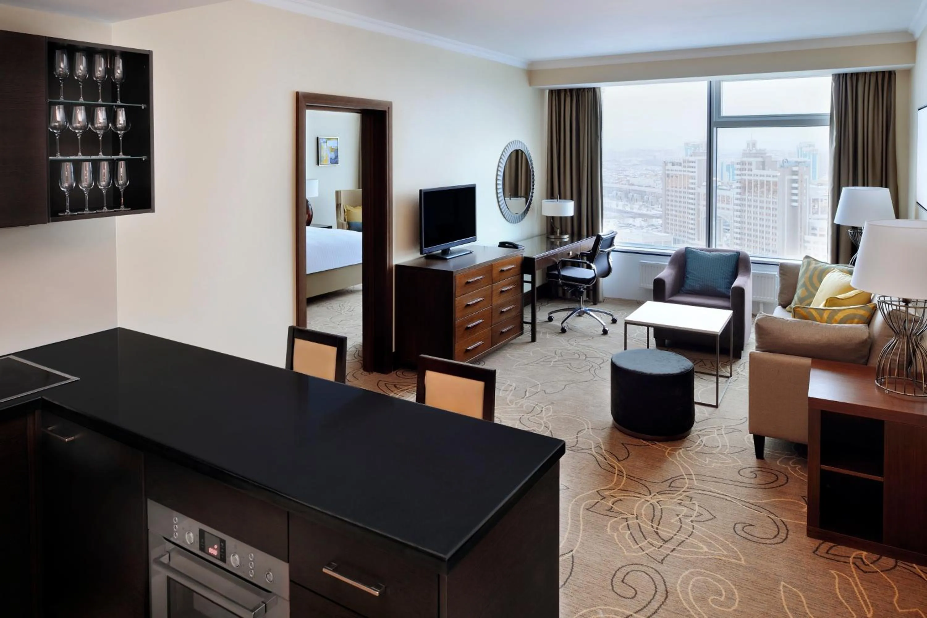 Bed in SAAD Hotel Astana