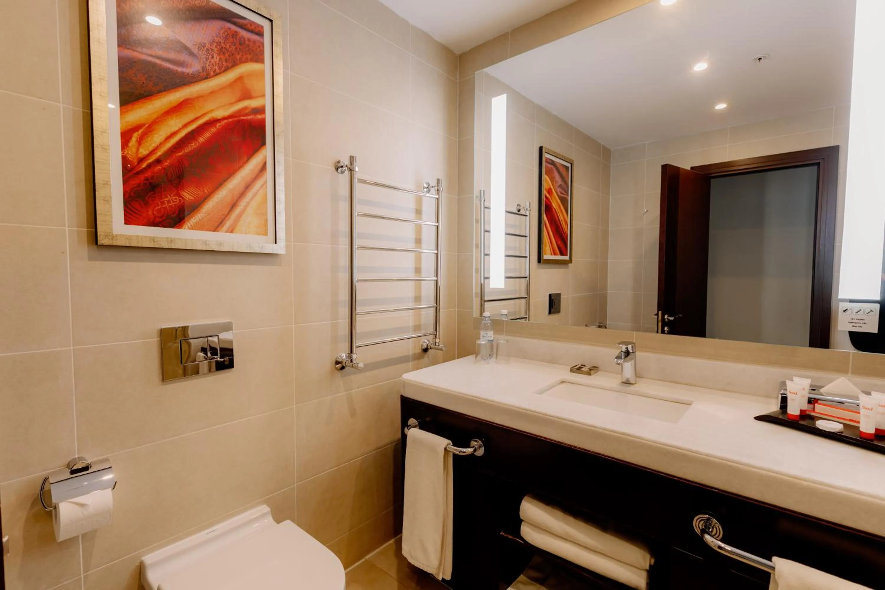 Toilet in SAAD Hotel Astana