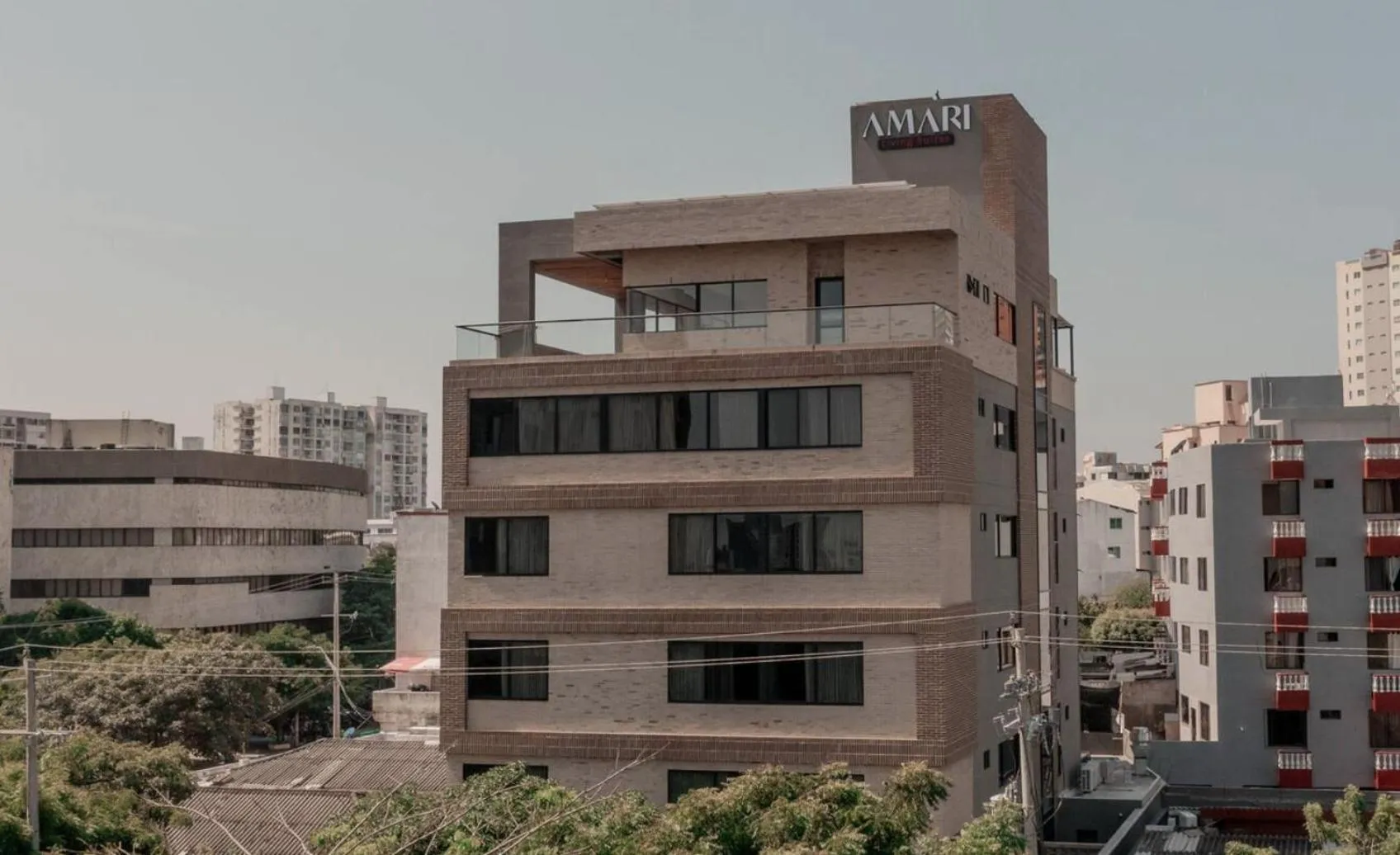 Property building in Amari Living Suites