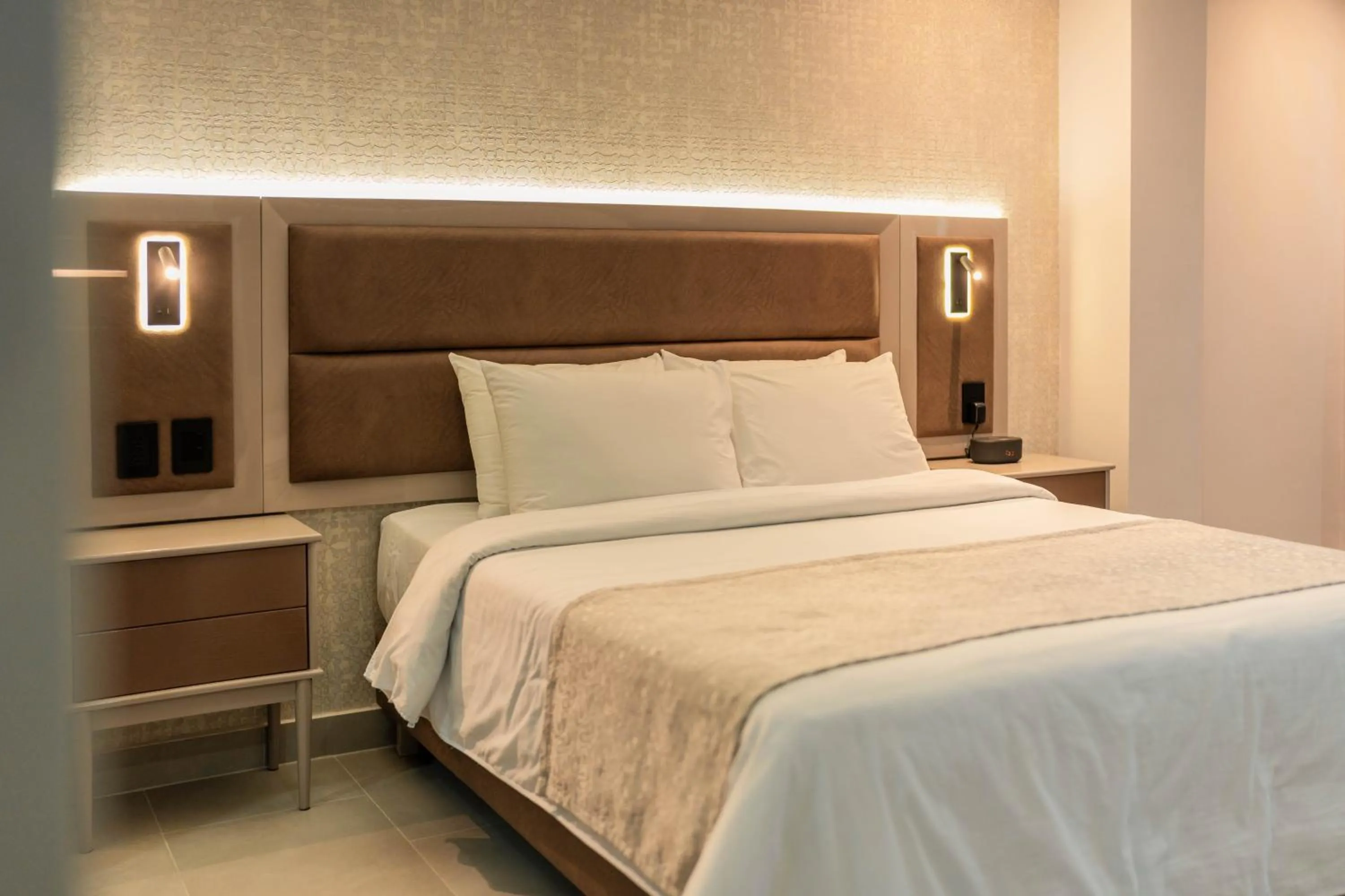 Bed in Amari Living Suites