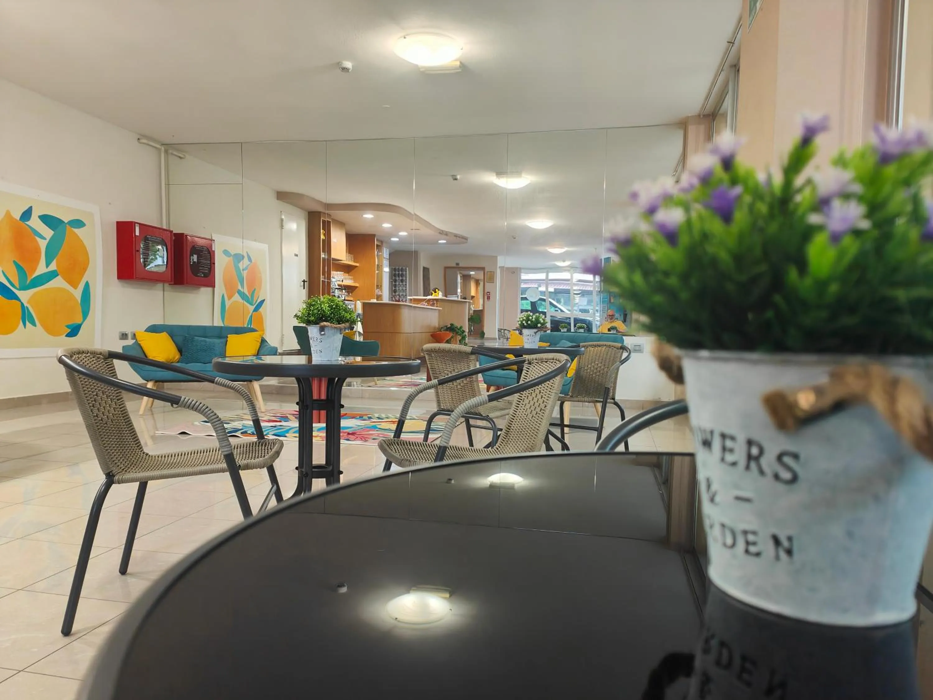 Lobby or reception in Hotel Ben Hur