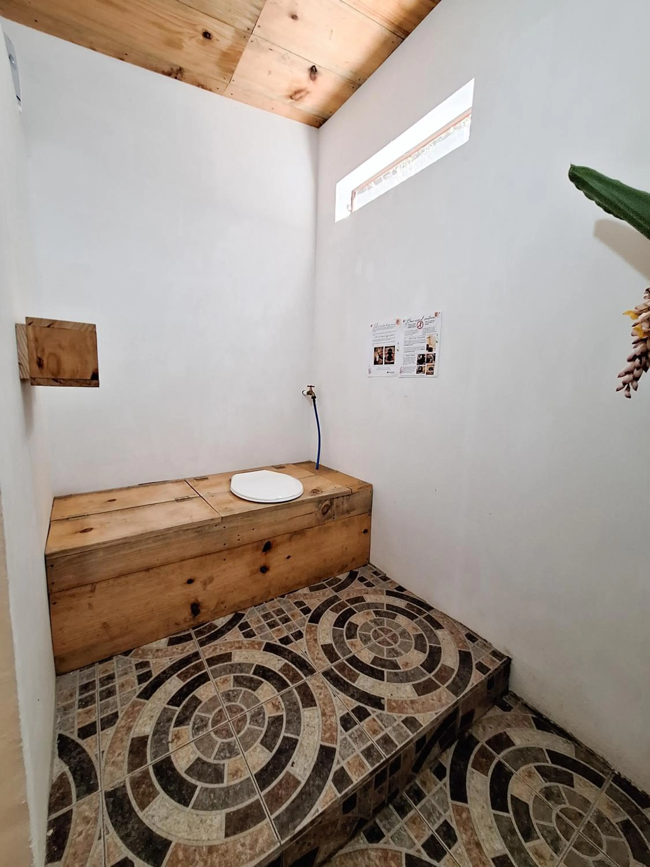 Bathroom, Bed in Eco-Hotel Mayachik