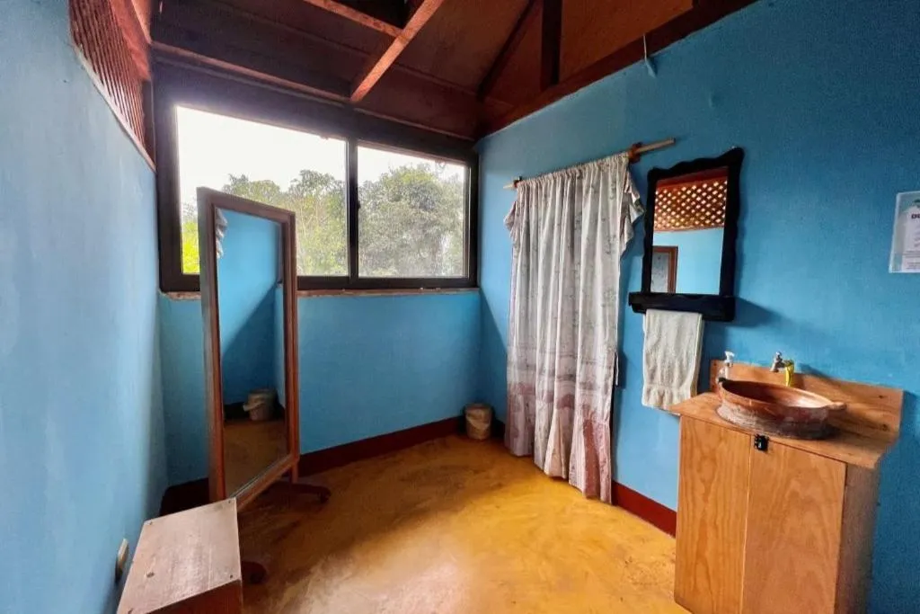 Bathroom in Eco-Hotel Mayachik