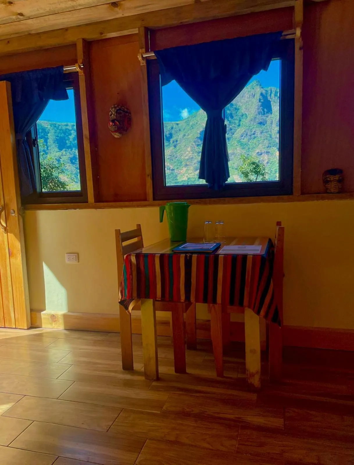 Garden view in Eco-Hotel Mayachik