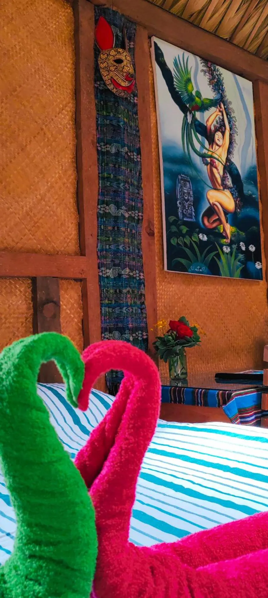 Bedroom, Bed in Eco-Hotel Mayachik