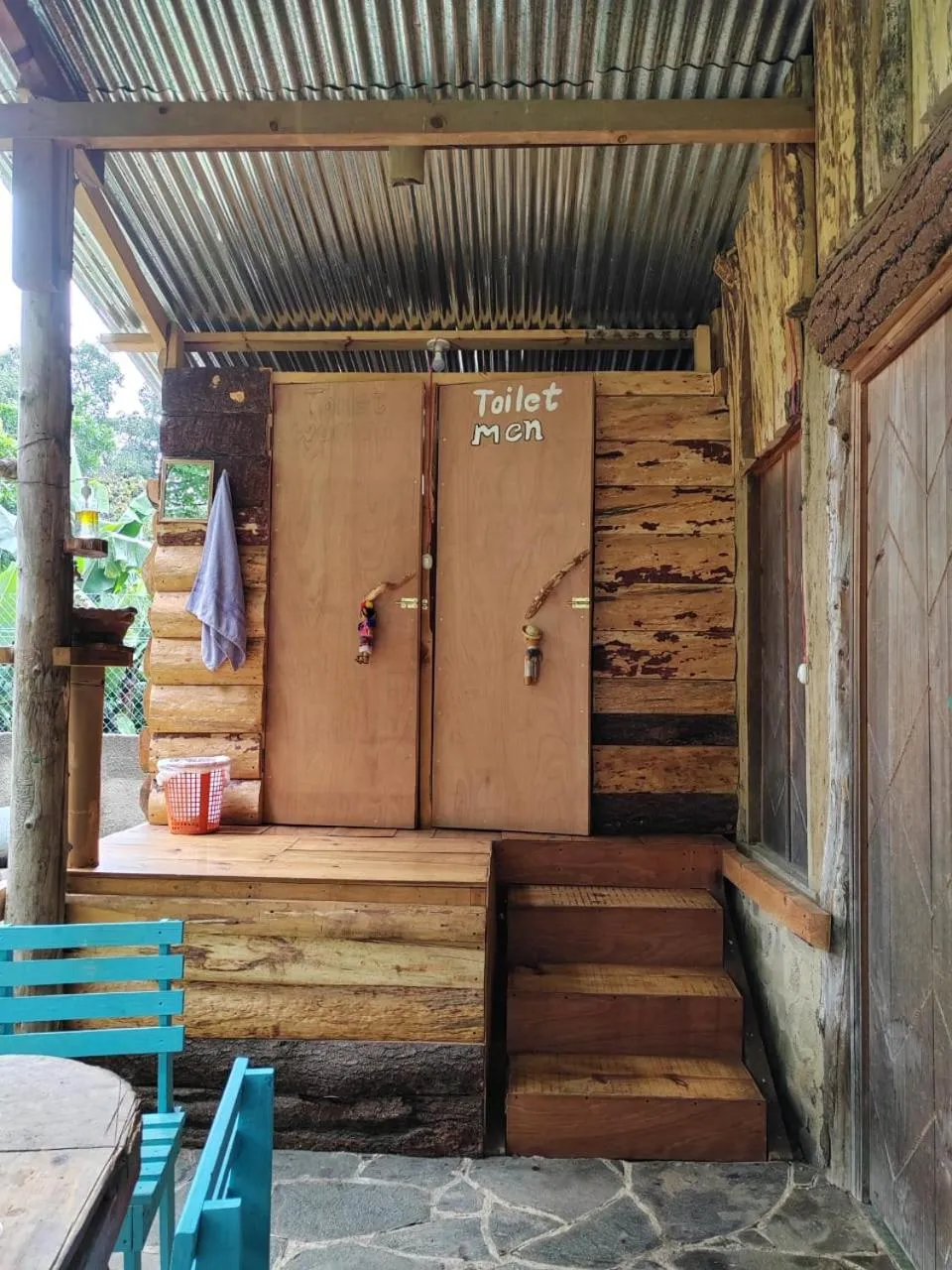 Bathroom in Eco-Hotel Mayachik