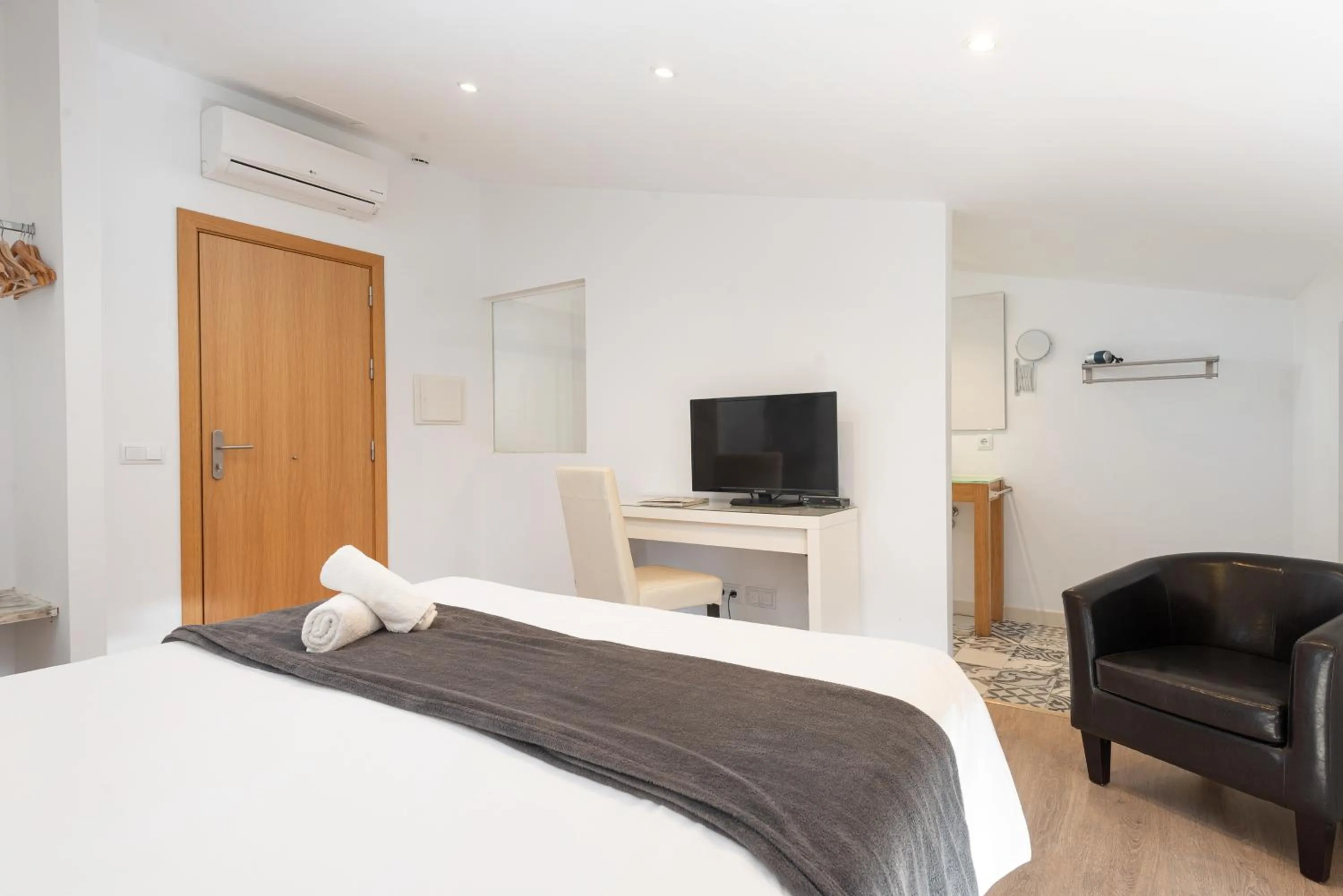 Bedroom, Bed in Hotel Turixant