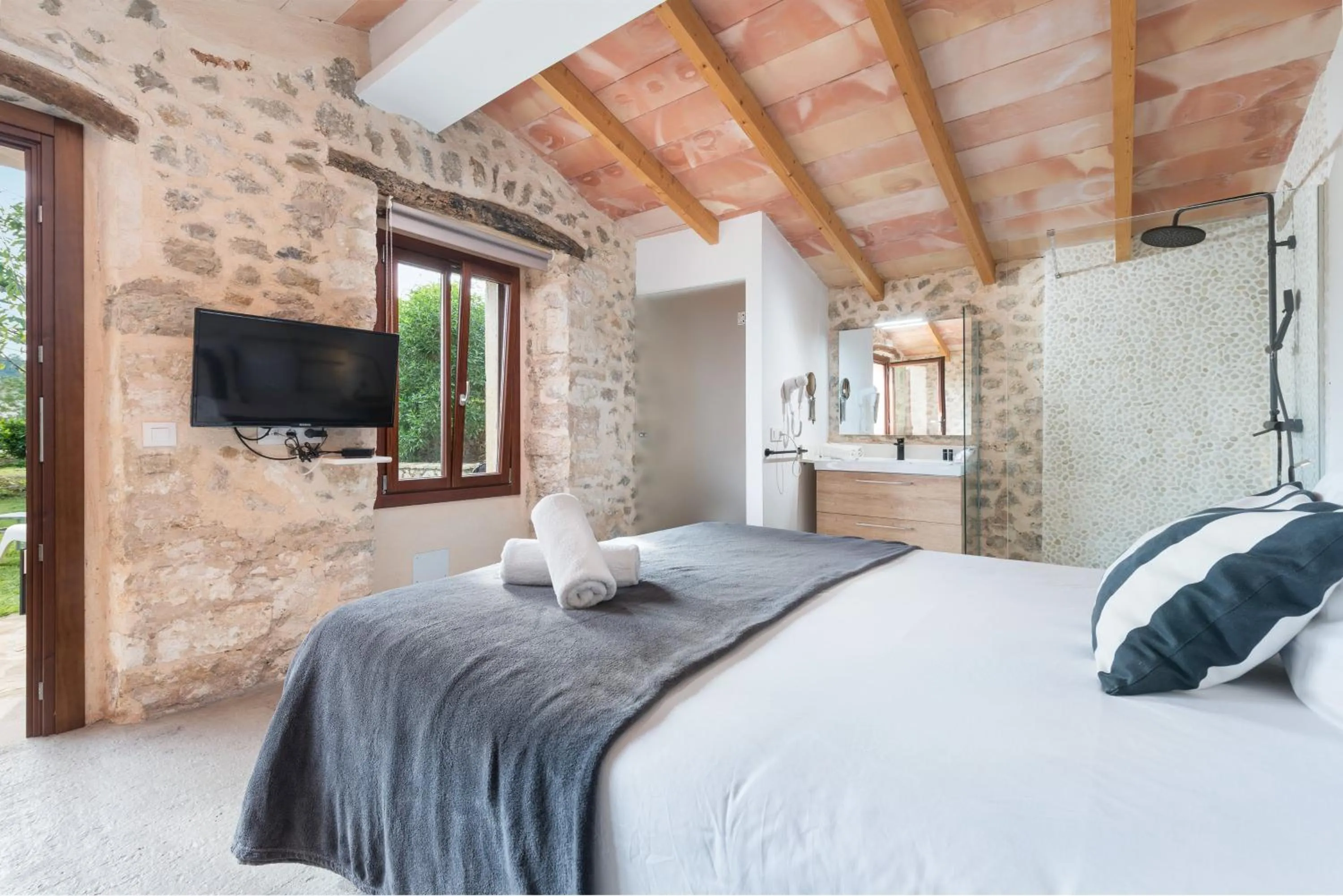 Bed in Hotel Turixant