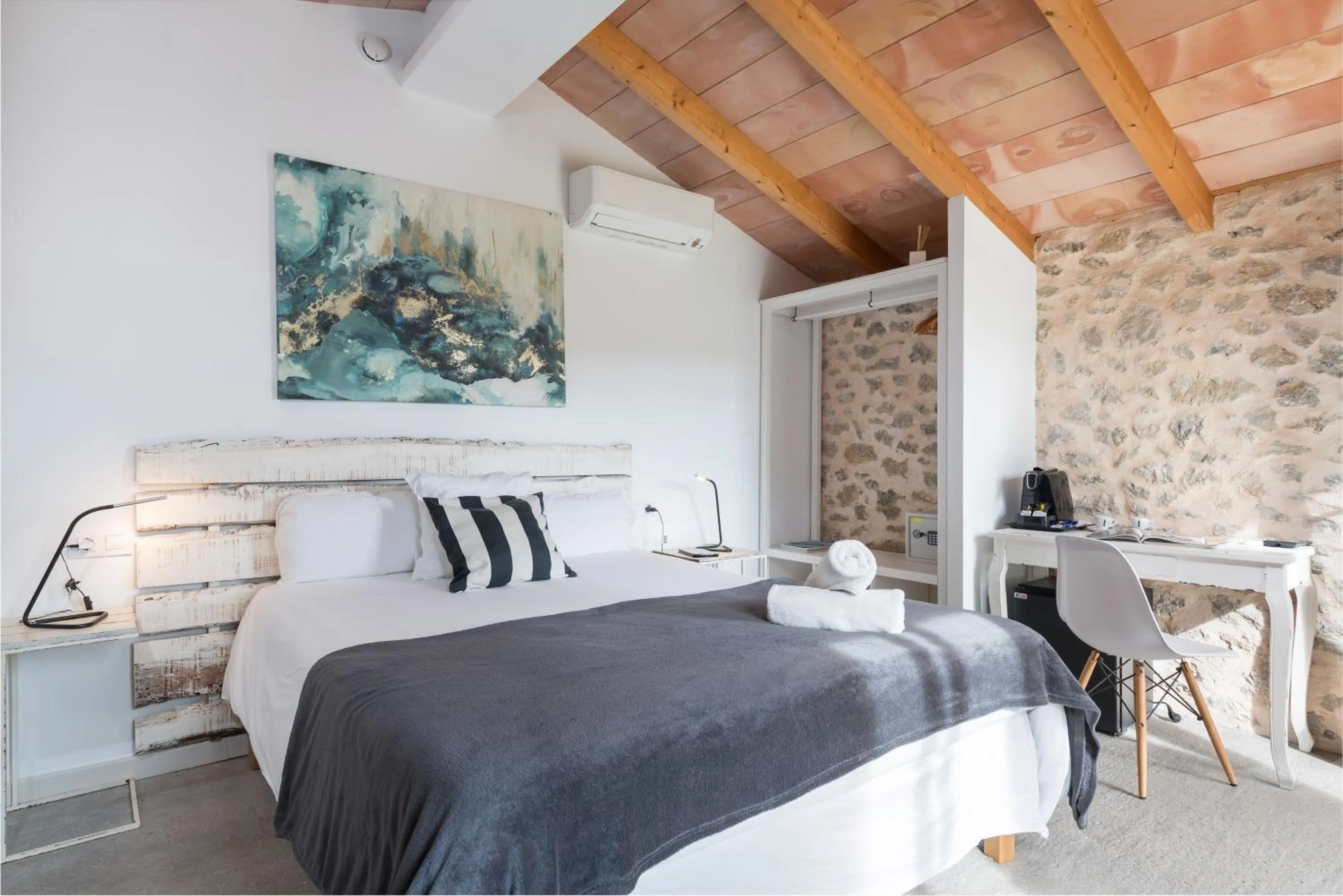 Bed in Hotel Turixant