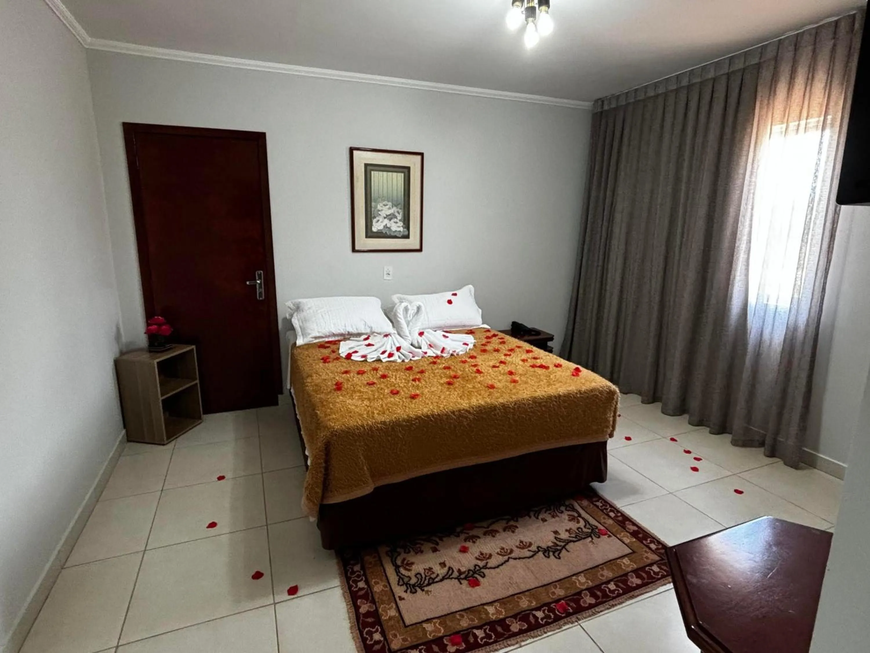 Bed in Marion Pantanal Hotel