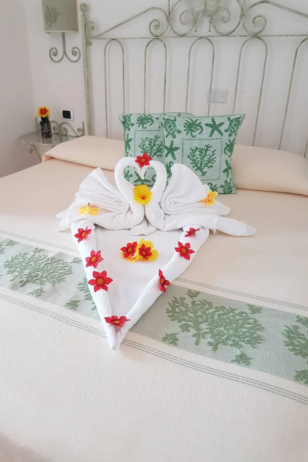 Decorative detail in Guest House Villabianca