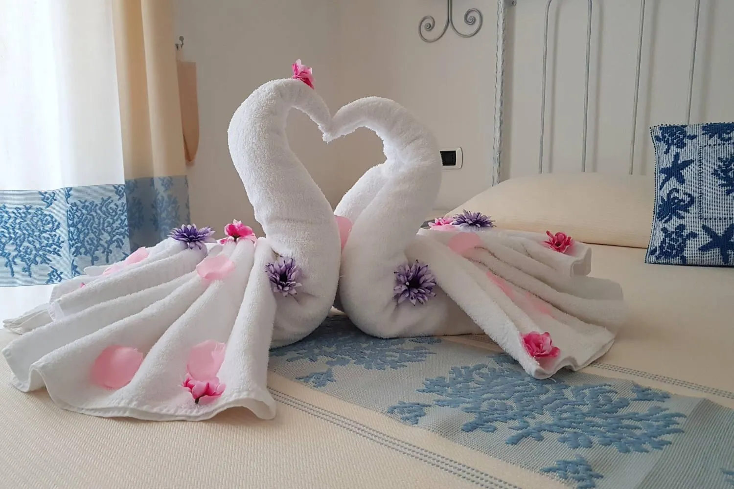 Decorative detail in Guest House Villabianca