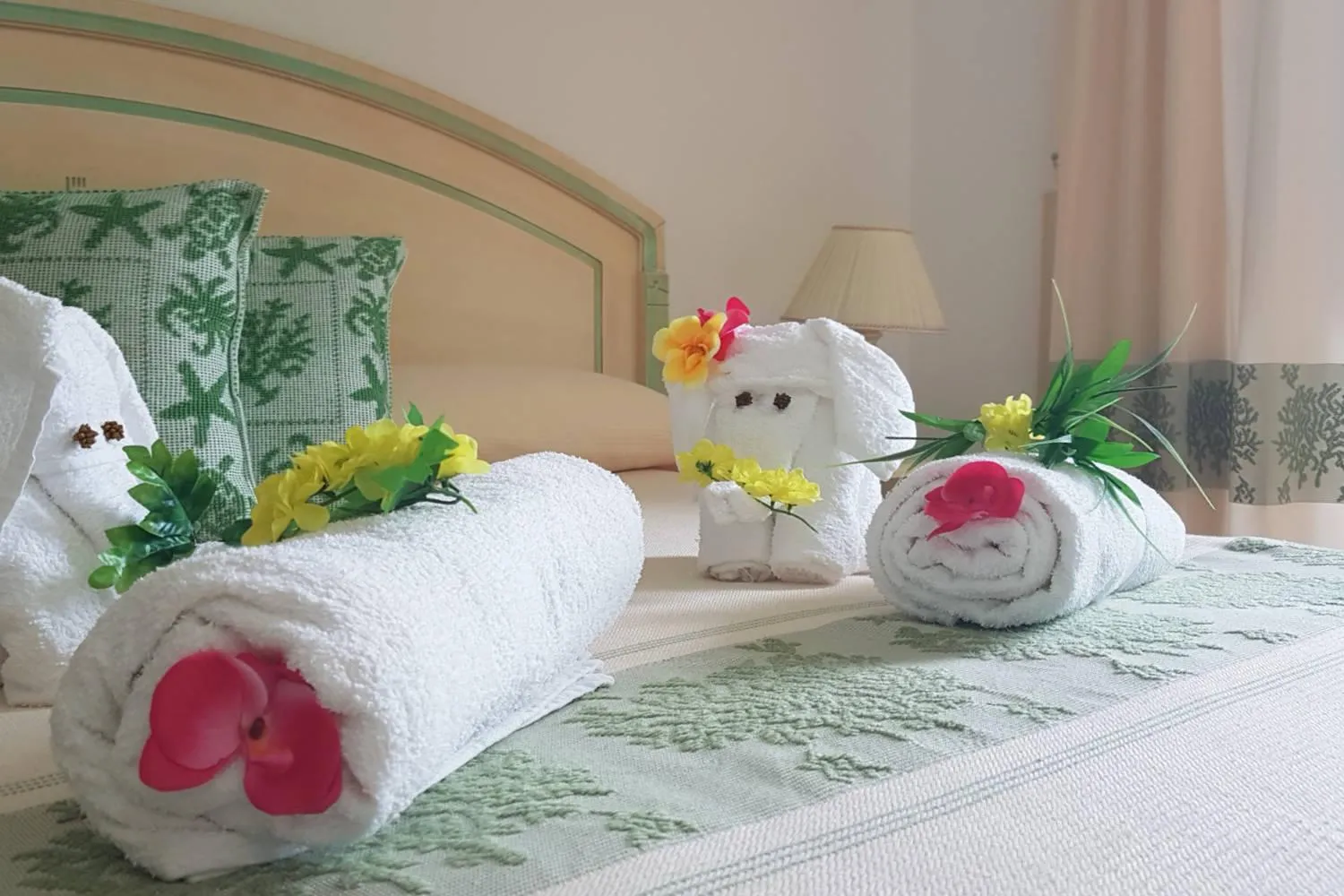 Decorative detail in Guest House Villabianca