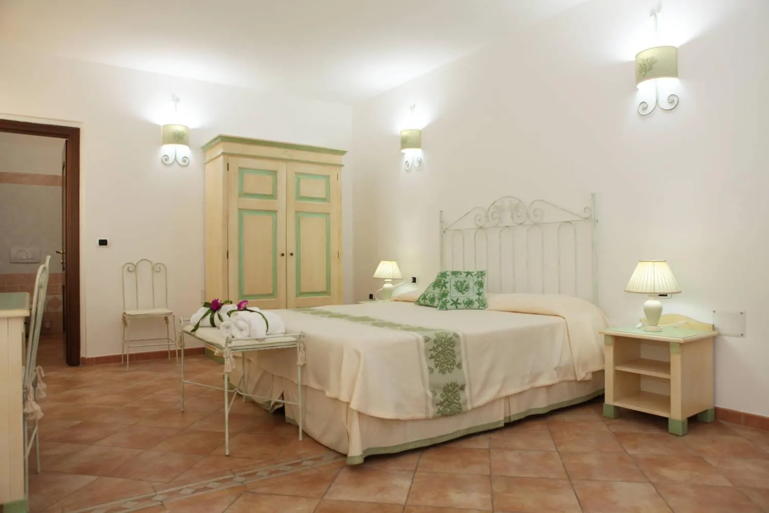 Bedroom in Guest House Villabianca