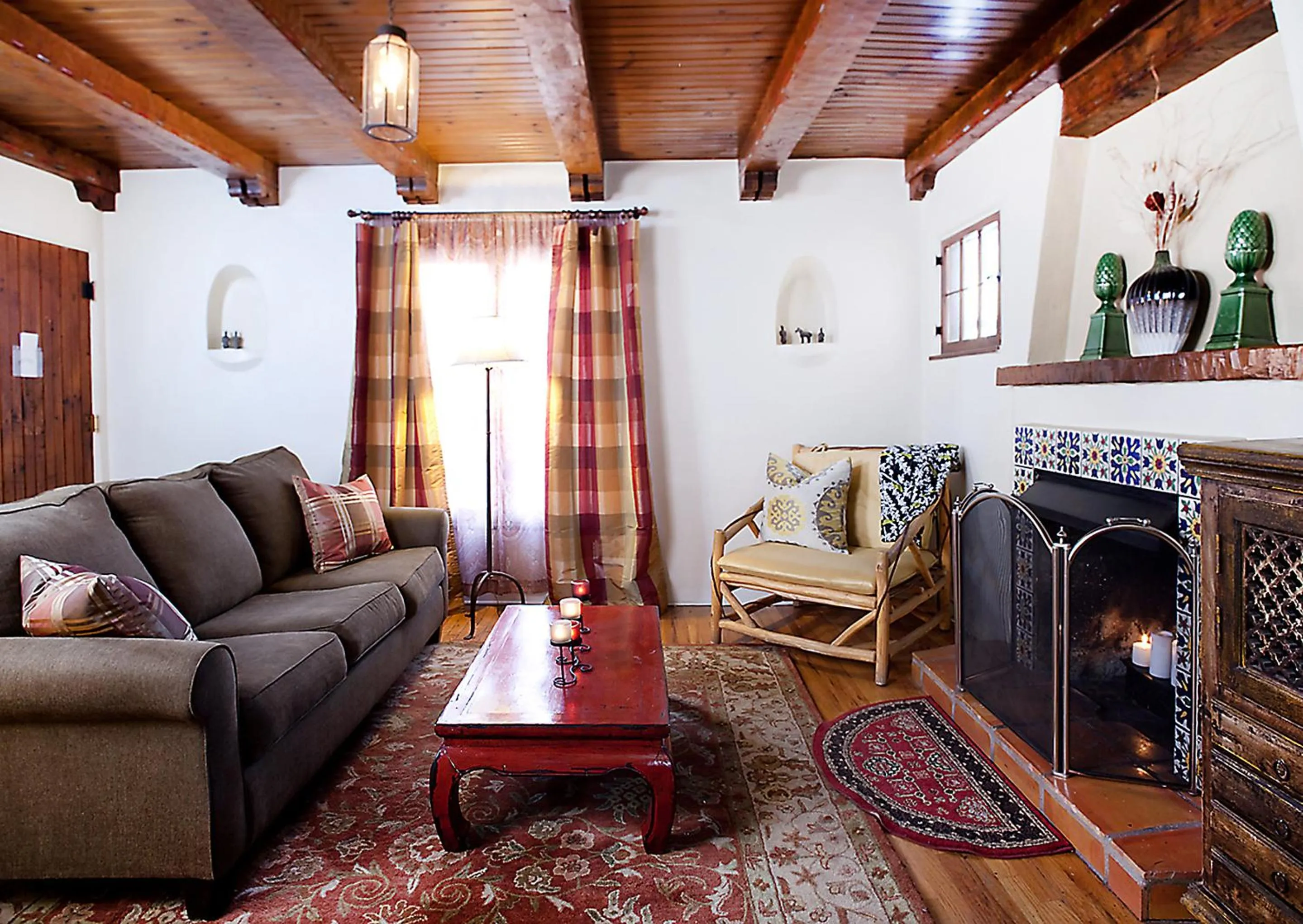 Living room in Casa de Tres Lunas/House of Three Moons