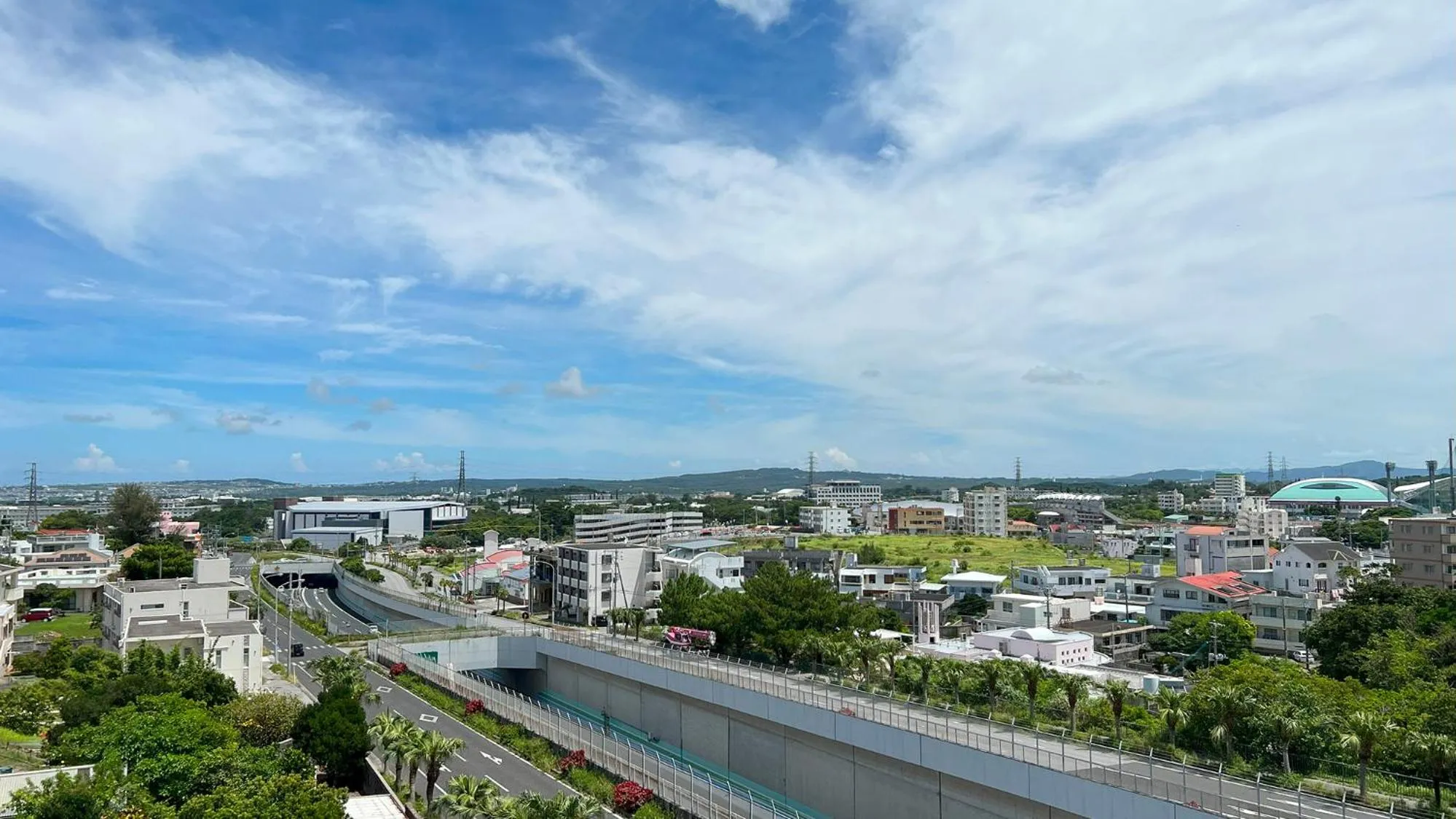City view in ＆Monde. Okinawa Arena Condominium